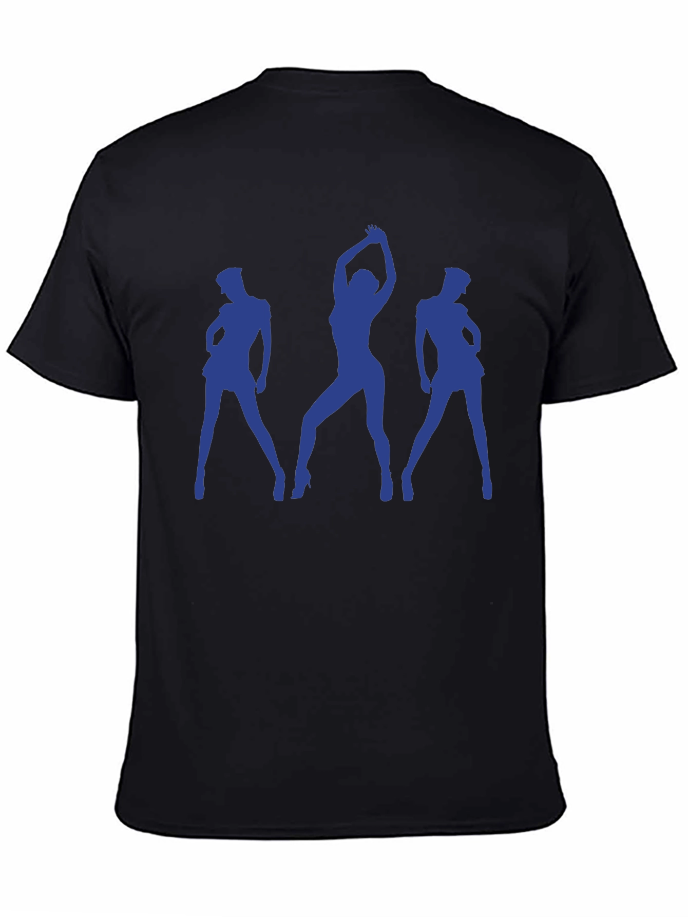 Silhouette Dance Graphic T-Shirt - Black