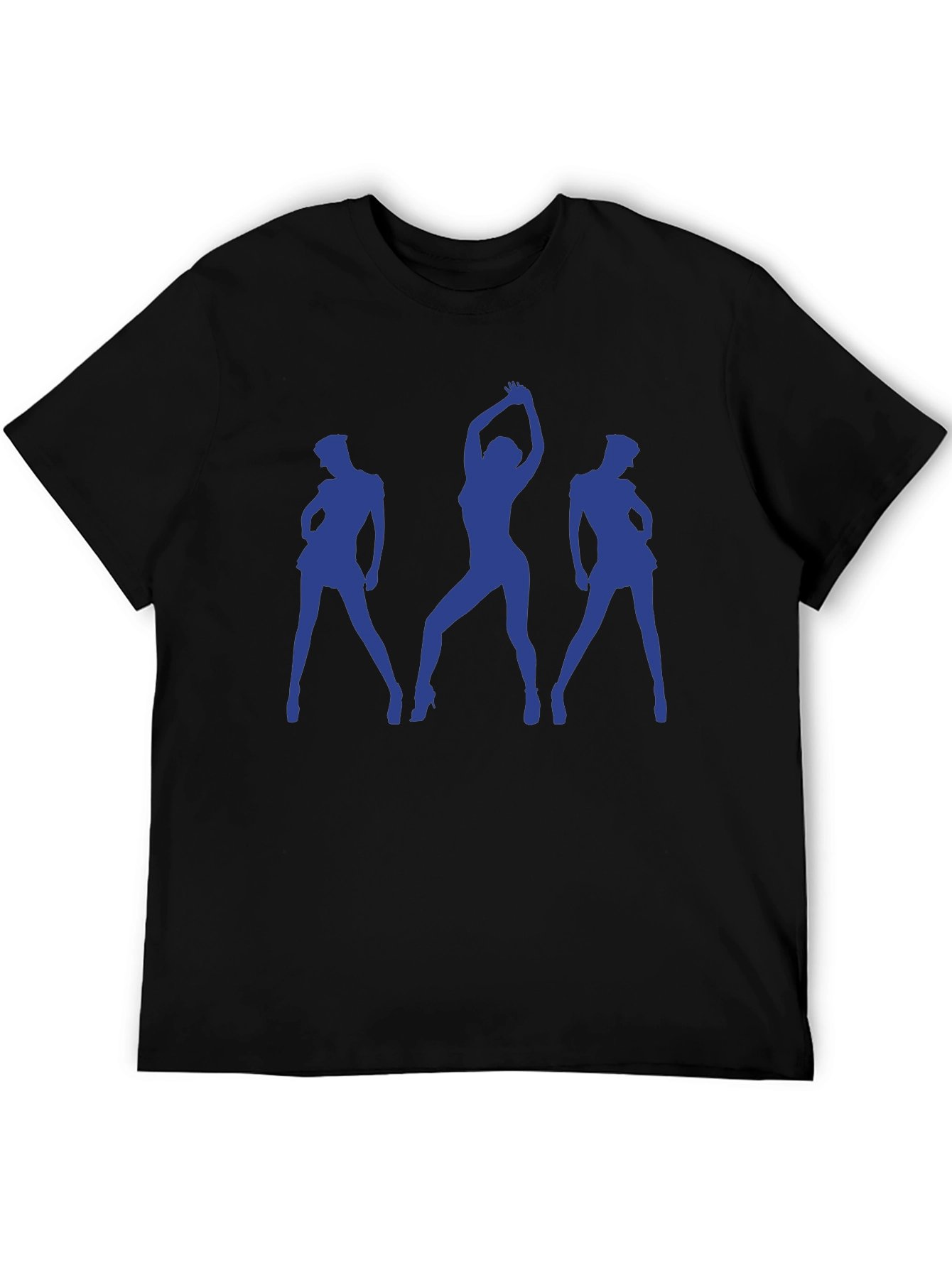 Silhouette Dance Graphic T-Shirt - Black