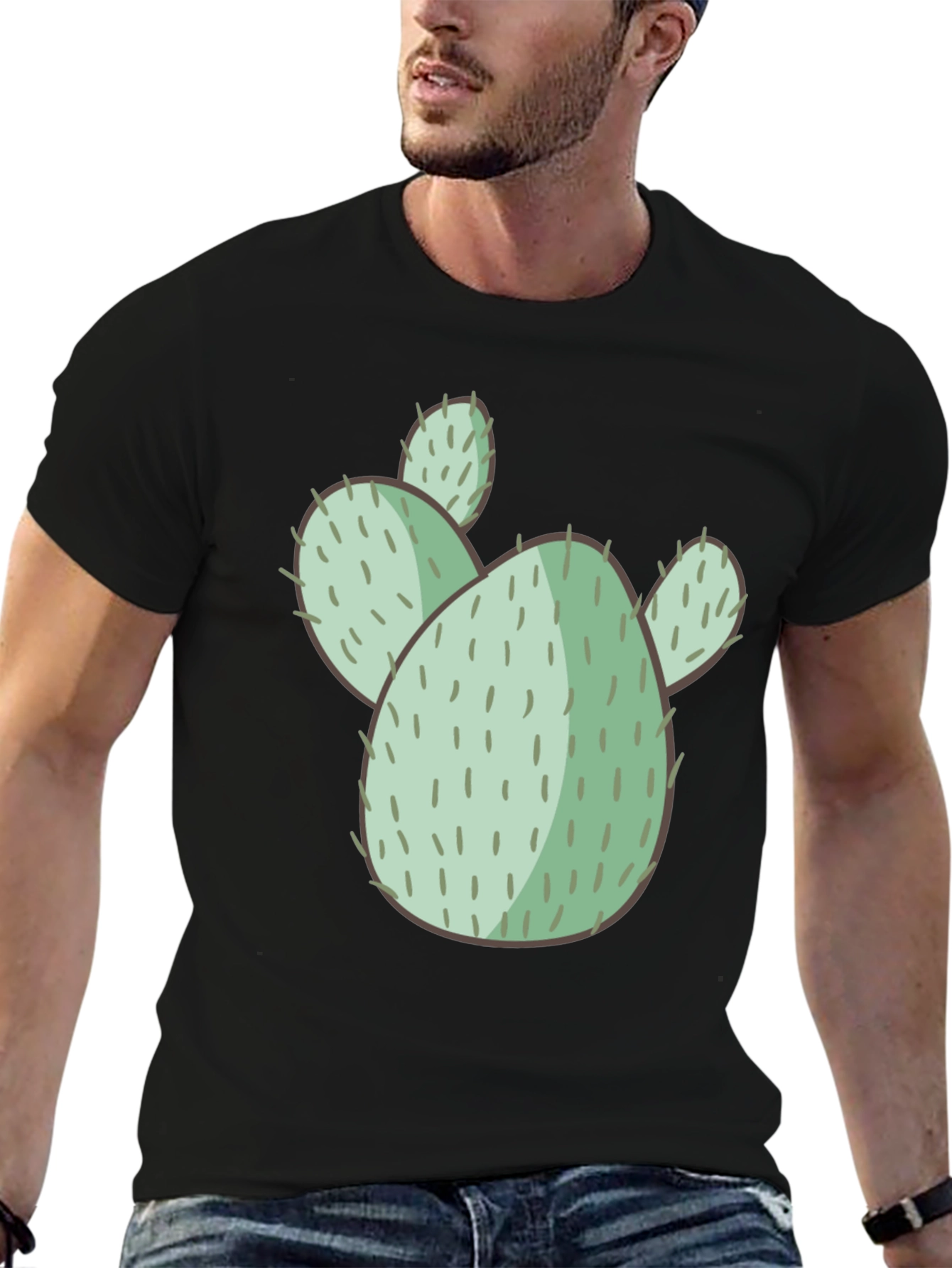 Cactus Graphic Tee - Trendy & Unique