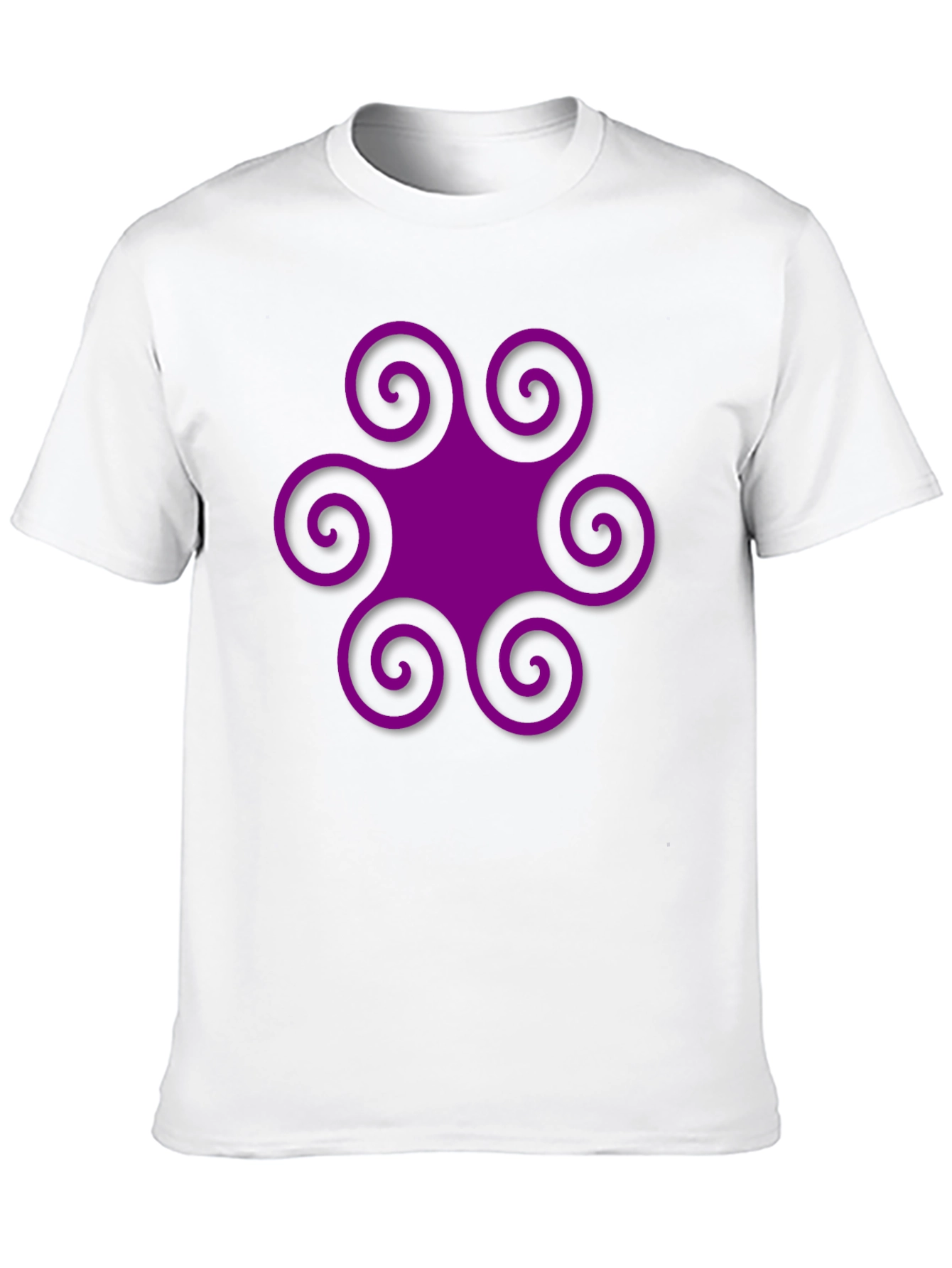 Swirl Graphic Tee - Unique Style