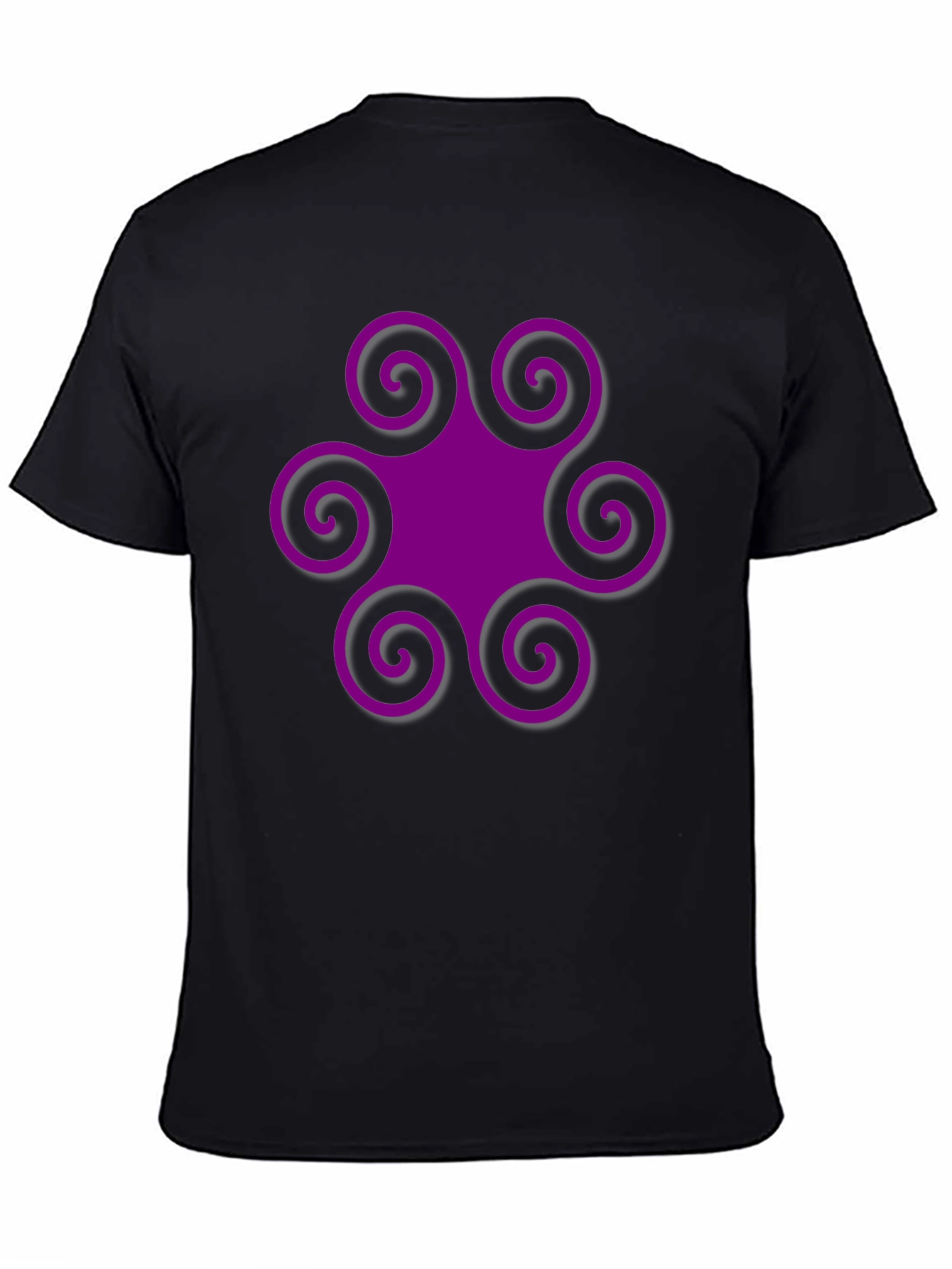 Swirl Graphic Tee - Unique Style