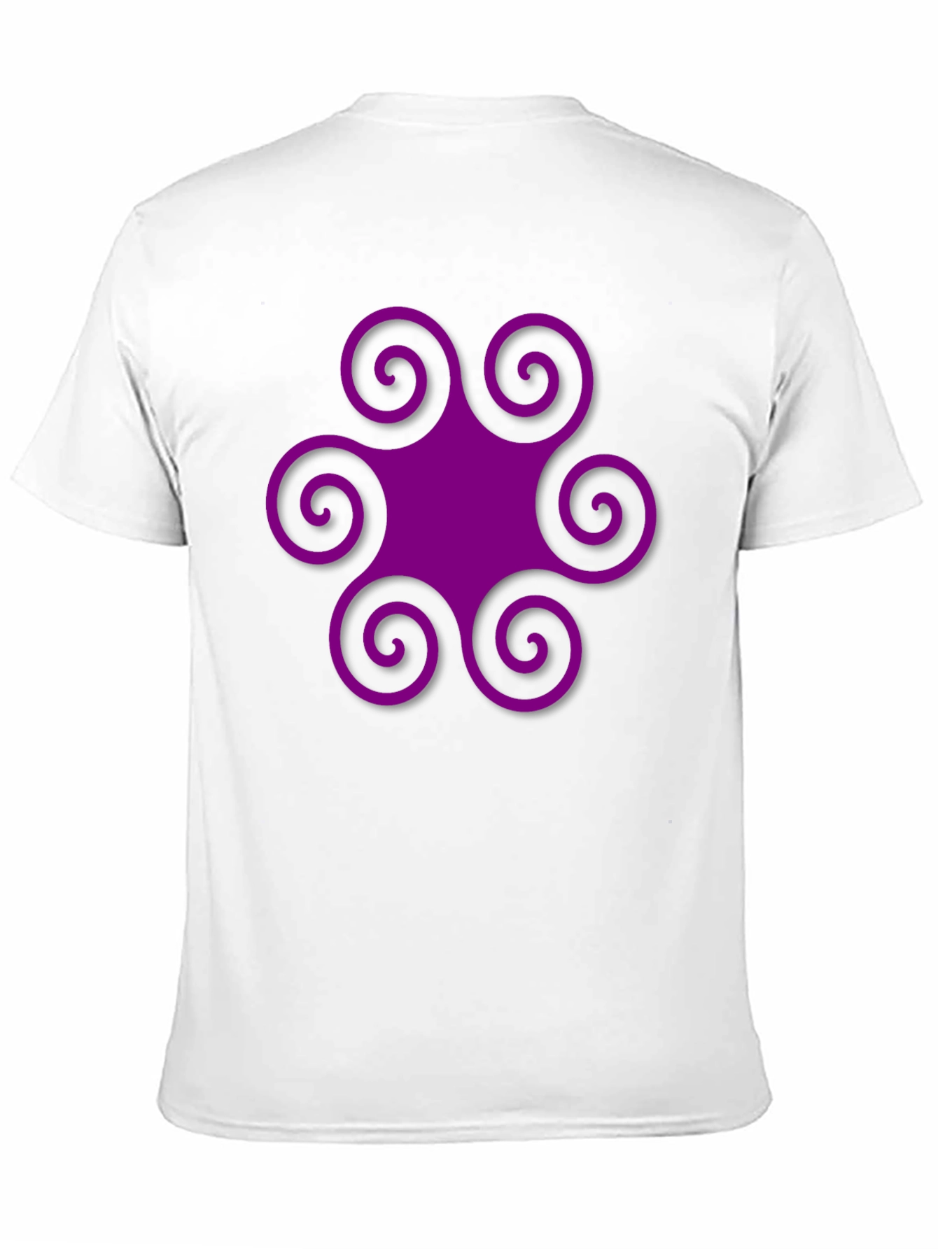 Swirl Graphic Tee - Unique Style