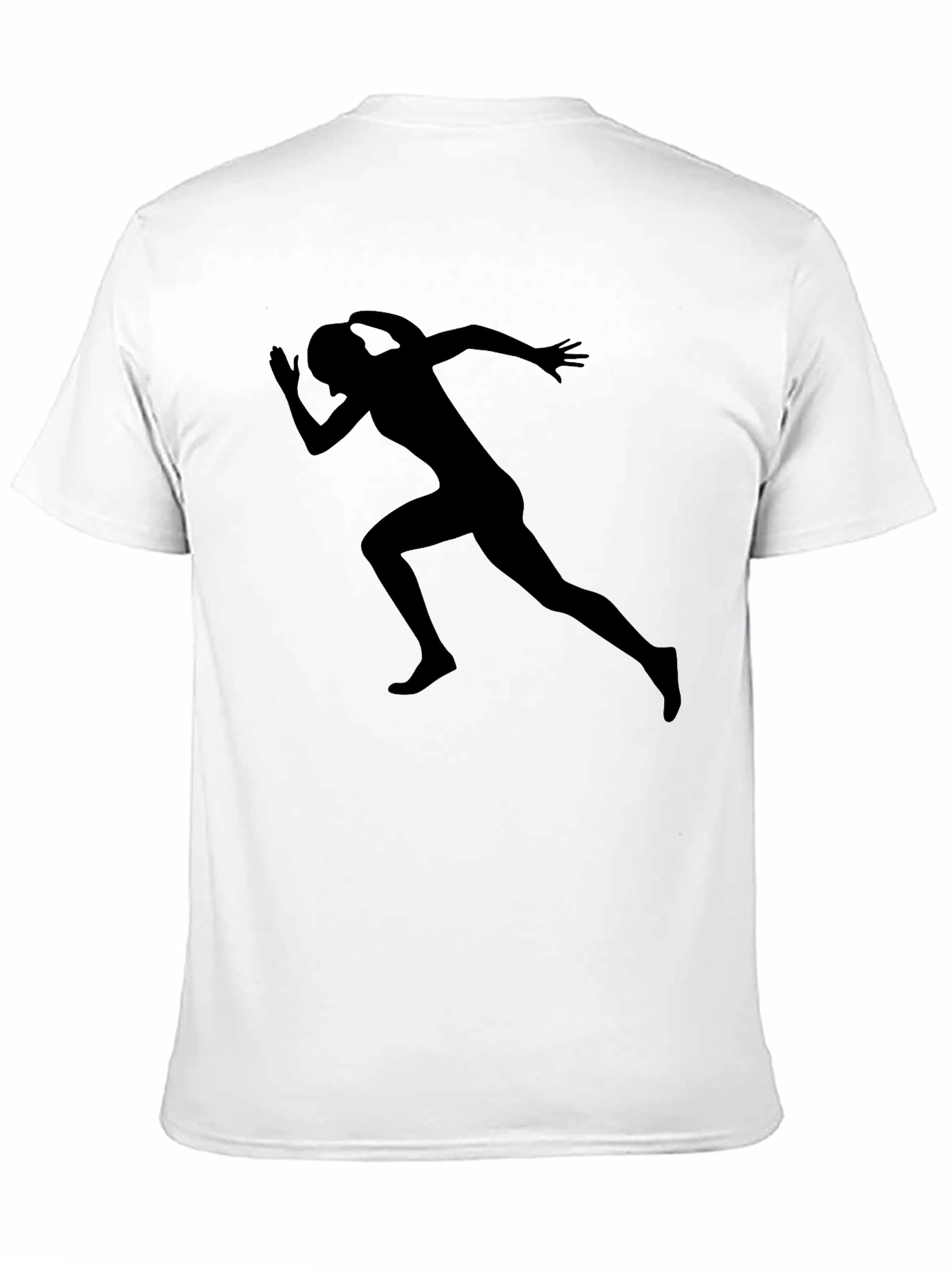 Black Runner Silhouette Tee