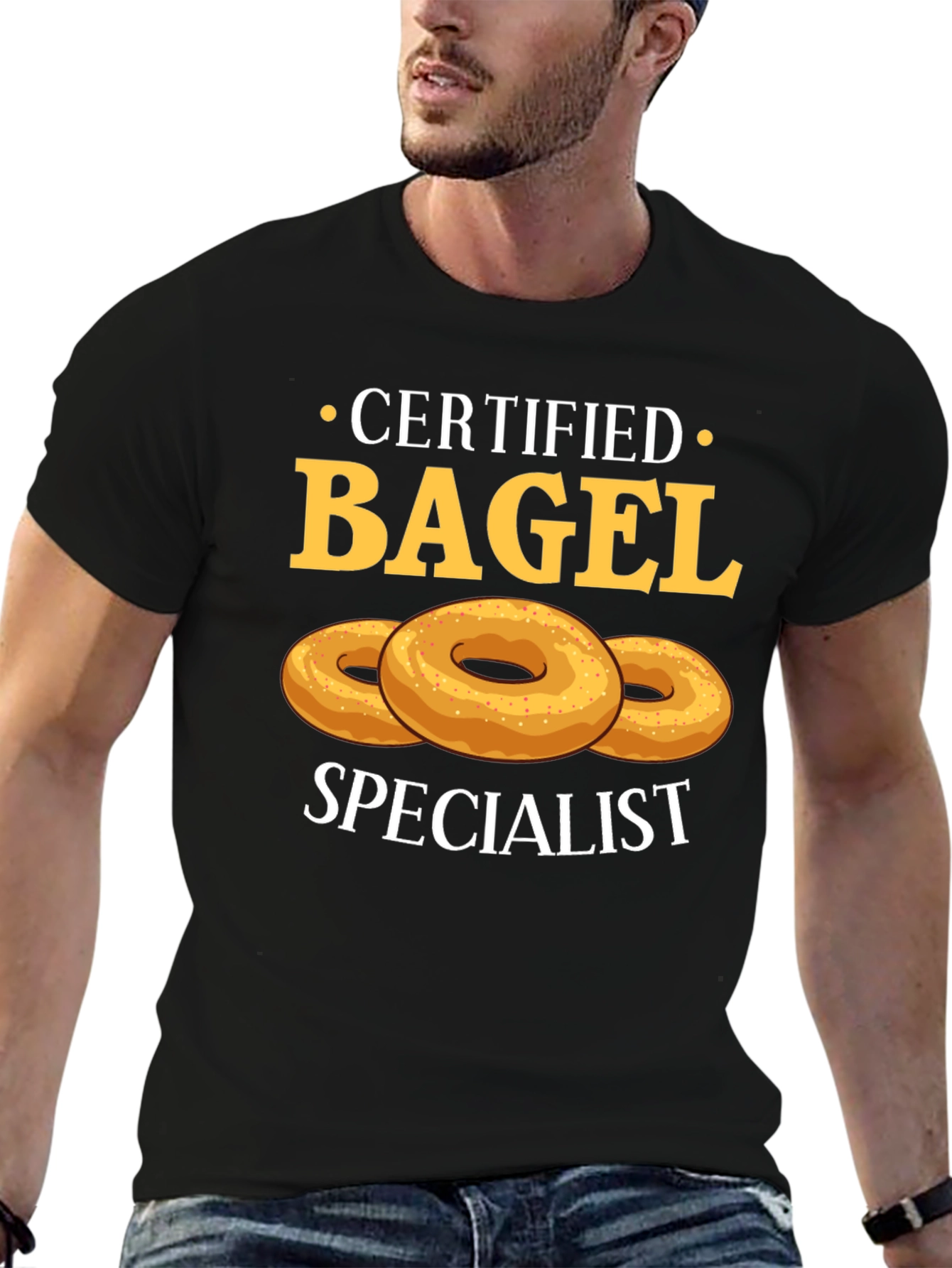 Certified Bagel Specialist Graphic Tee