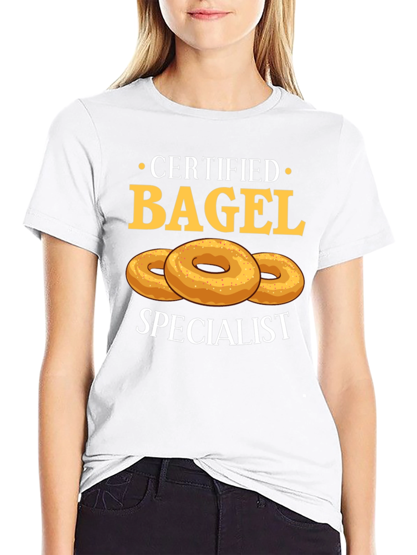 Certified Bagel Specialist Graphic Tee