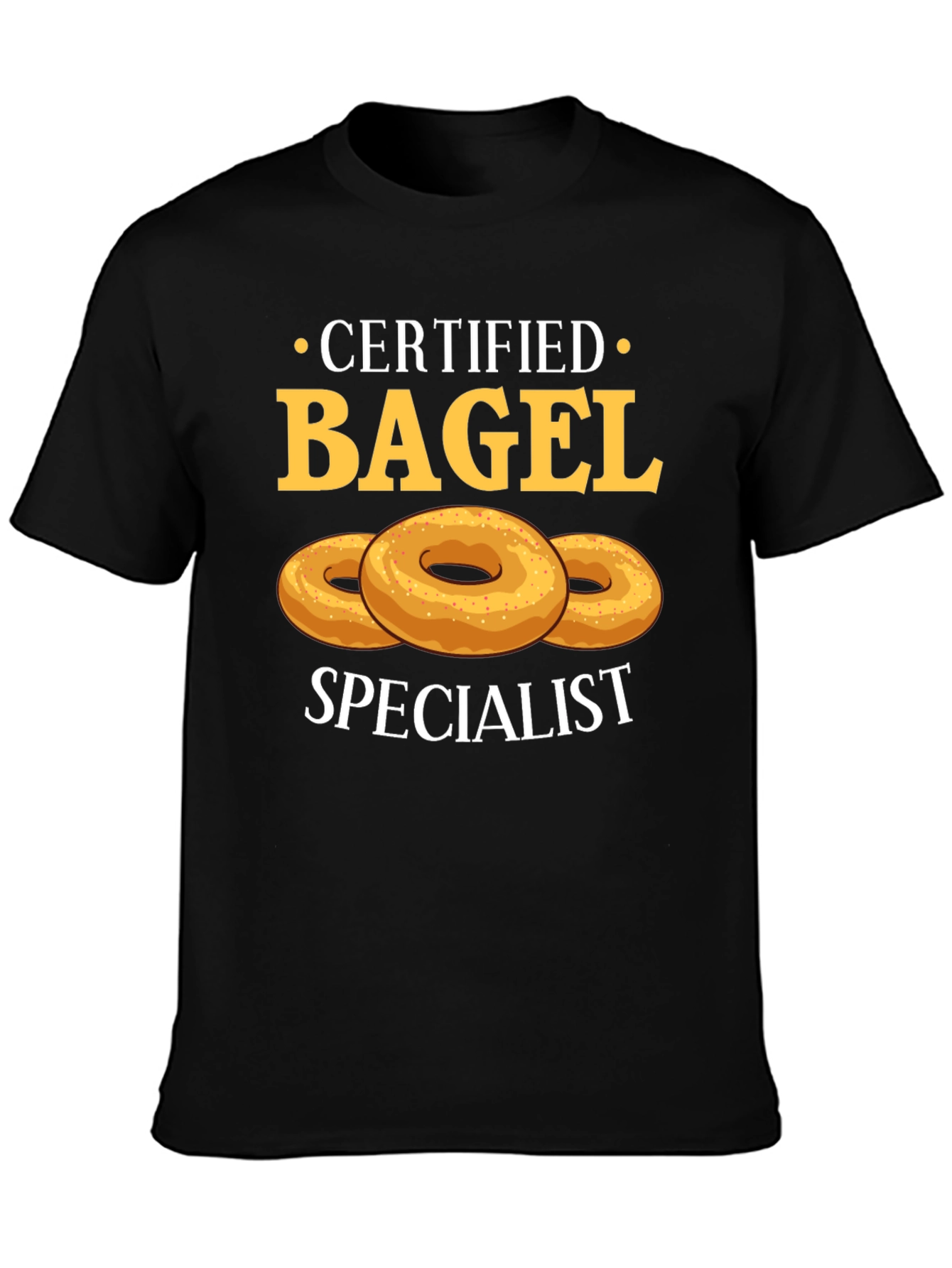 Certified Bagel Specialist Graphic Tee