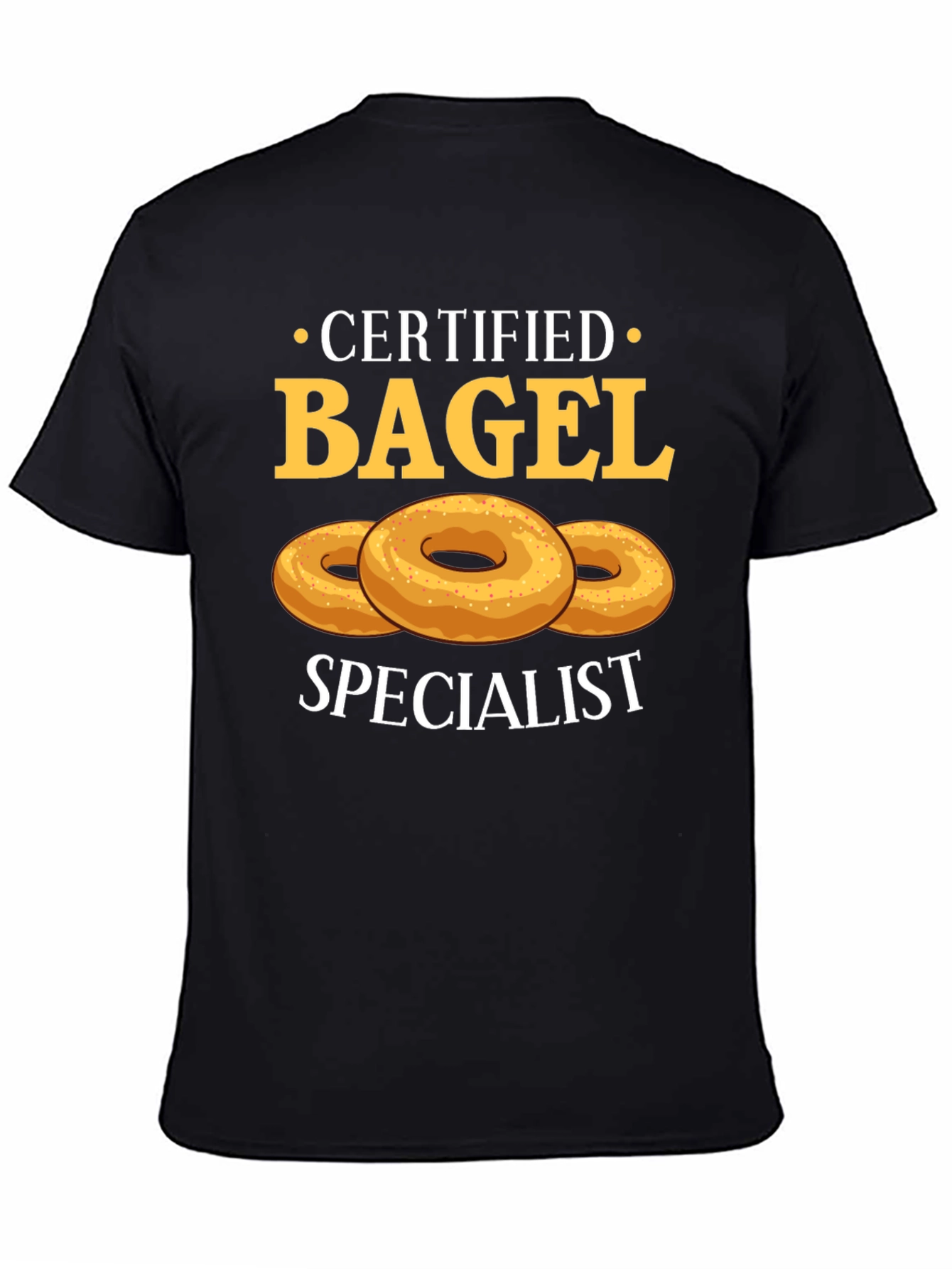 Certified Bagel Specialist Graphic Tee