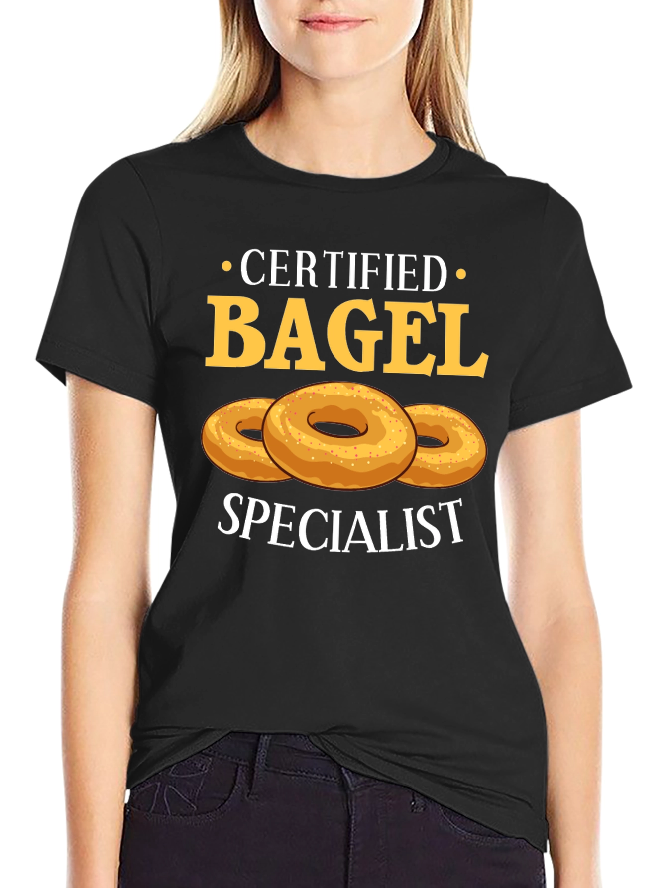 Certified Bagel Specialist Graphic Tee