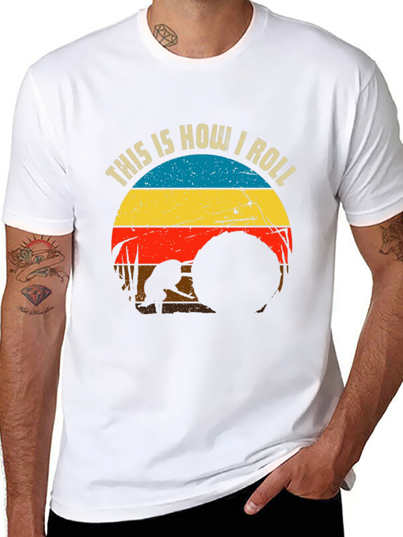 This Is How I Roll Dung Beetle Graphic Tee