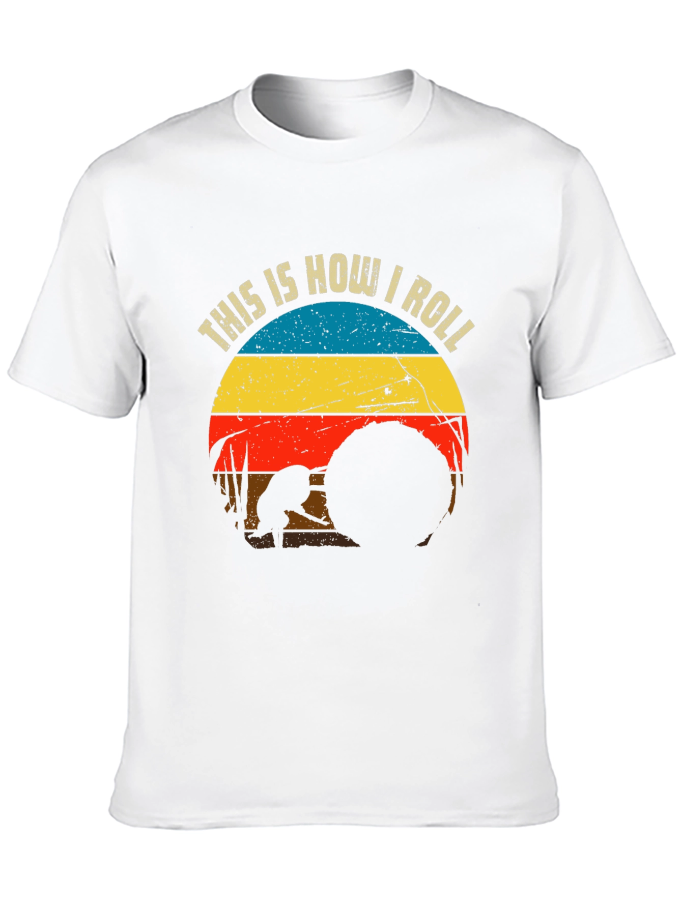 This Is How I Roll Dung Beetle Graphic Tee