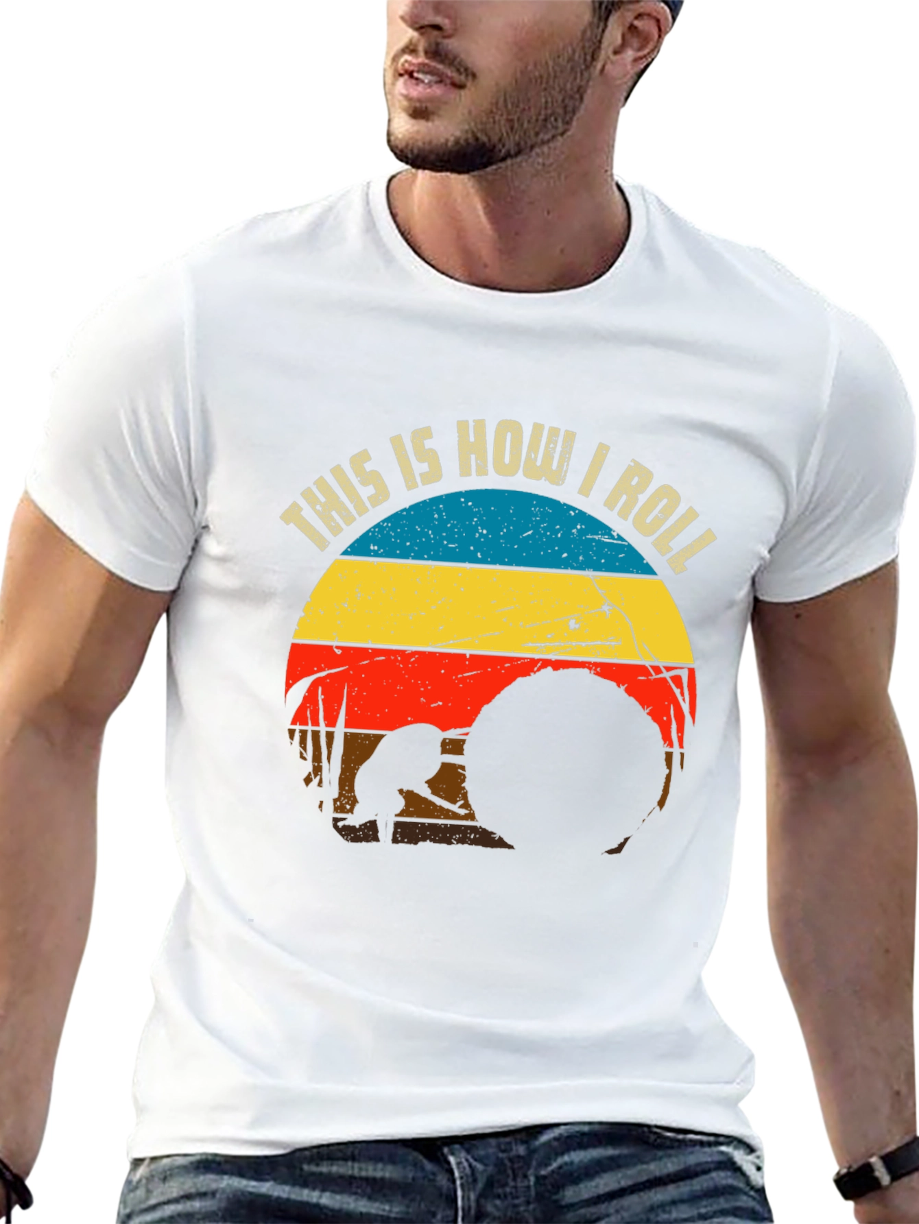 This Is How I Roll Dung Beetle Graphic Tee