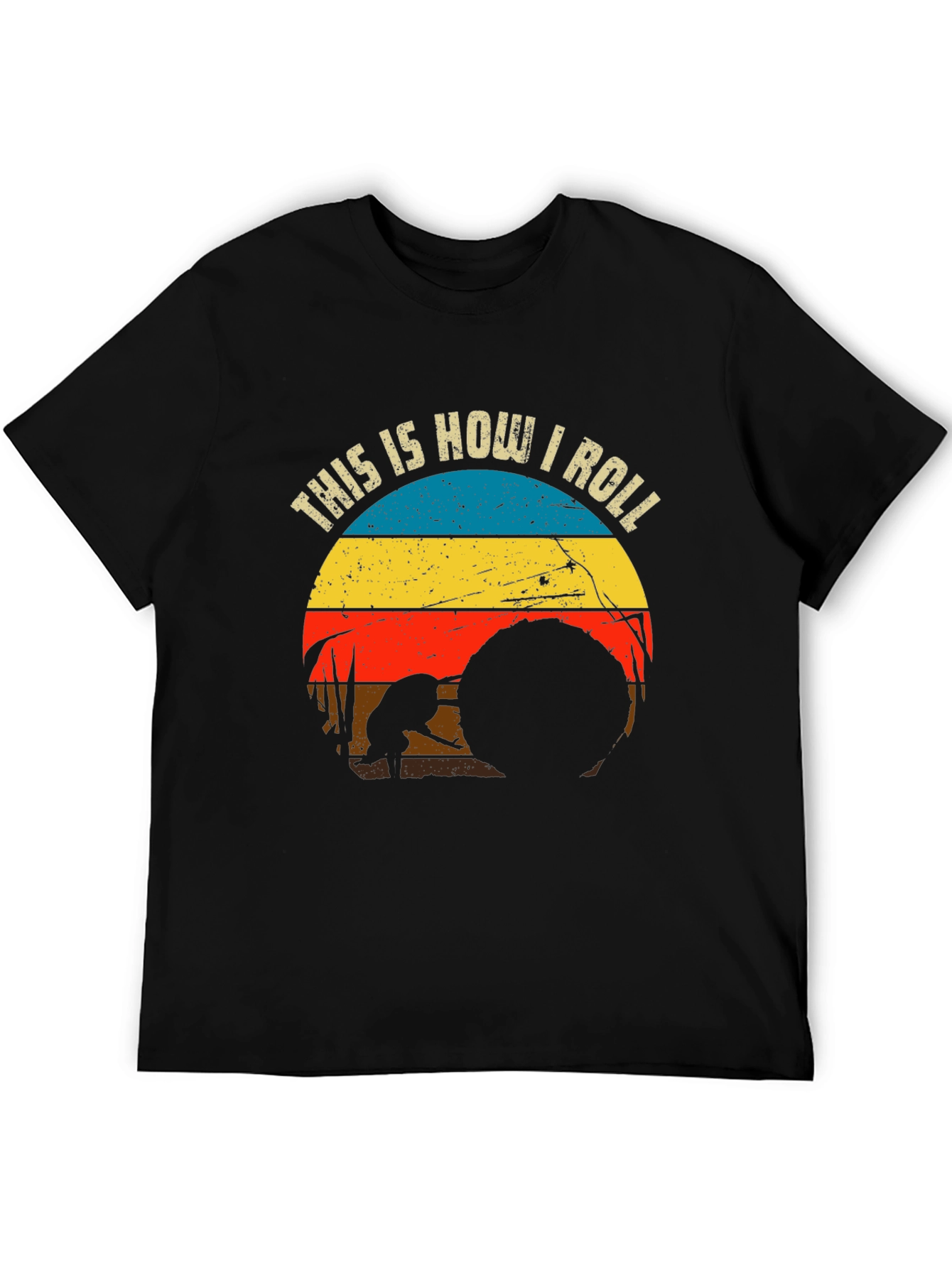 This Is How I Roll Dung Beetle Graphic Tee