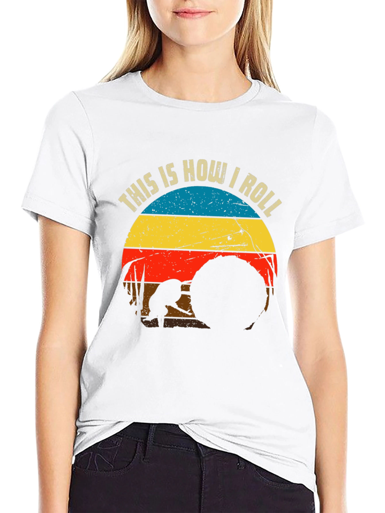 This Is How I Roll Dung Beetle Graphic Tee