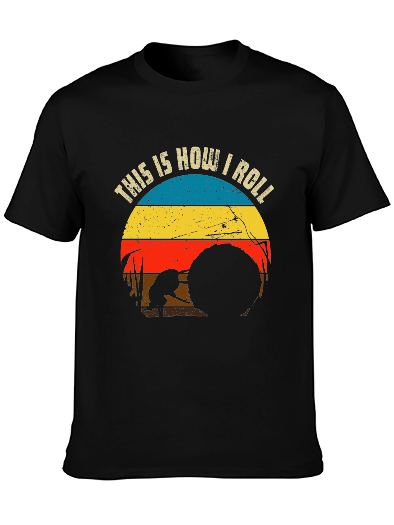 This Is How I Roll Dung Beetle Graphic Tee