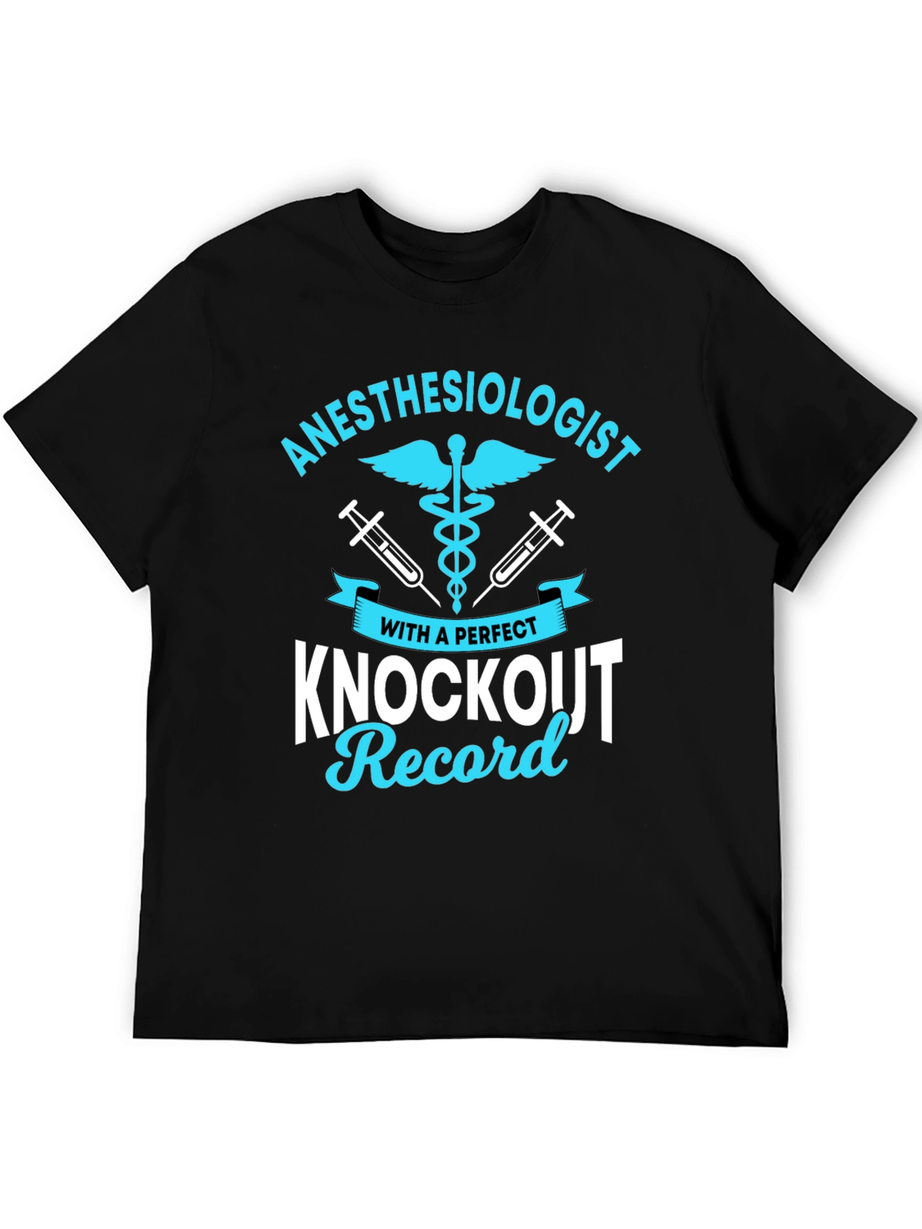 Anesthesiologist Knockout Record Graphic Tee