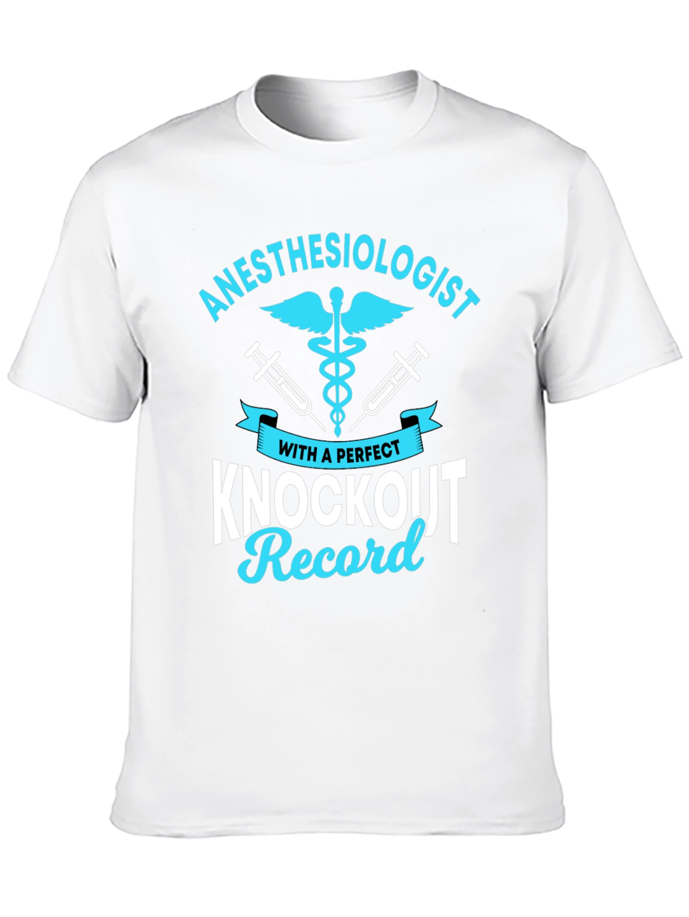 Anesthesiologist Knockout Record Graphic Tee