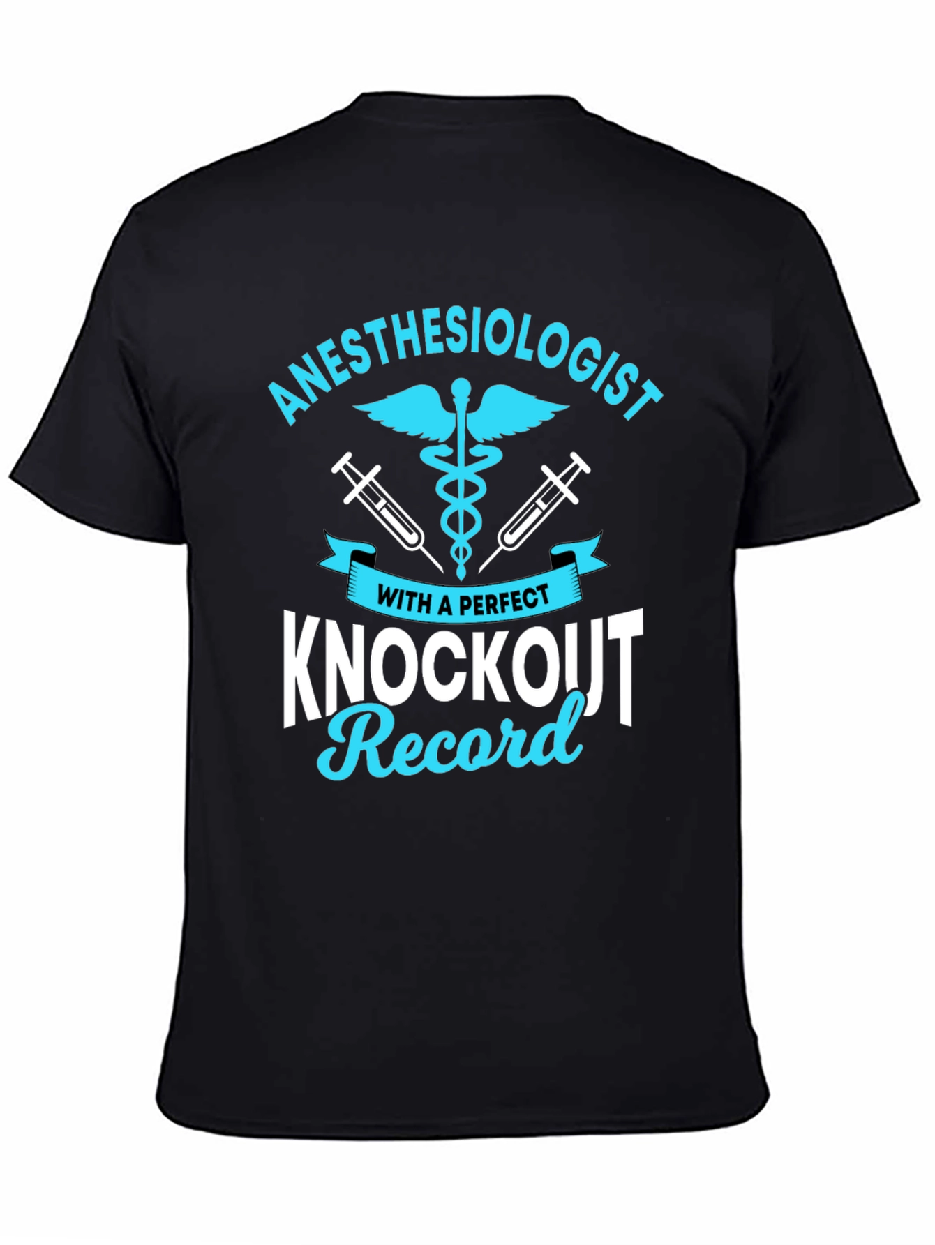 Anesthesiologist Knockout Record Graphic Tee
