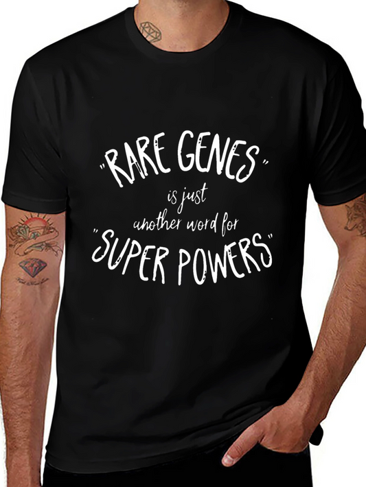 Rare Genes Superpowers Graphic Tee