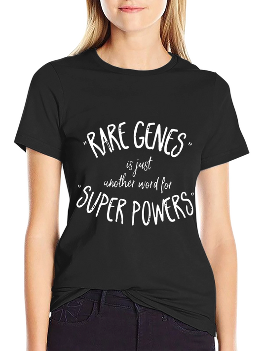 Rare Genes Superpowers Graphic Tee