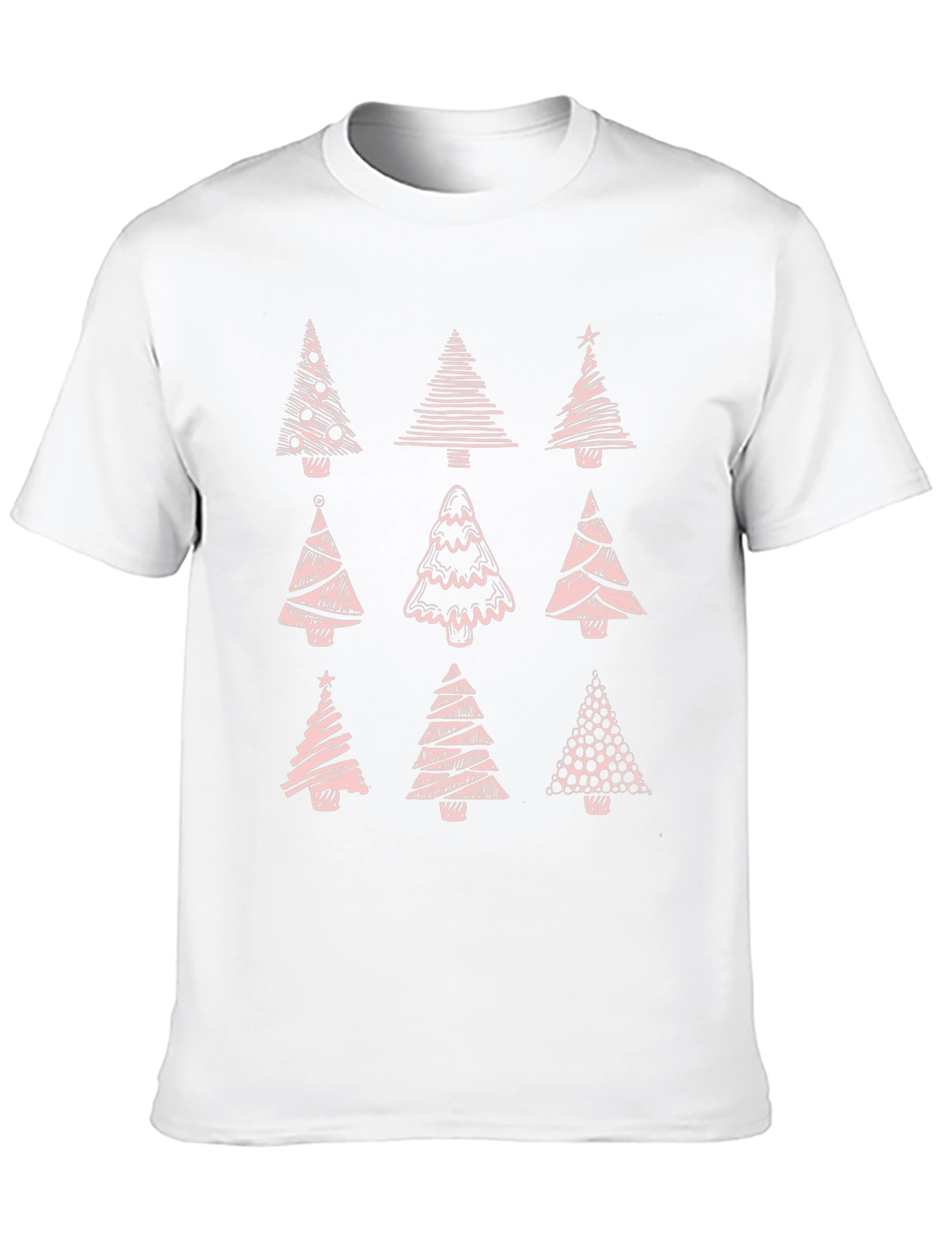 Christmas Tree Graphic Tee - Holiday Style