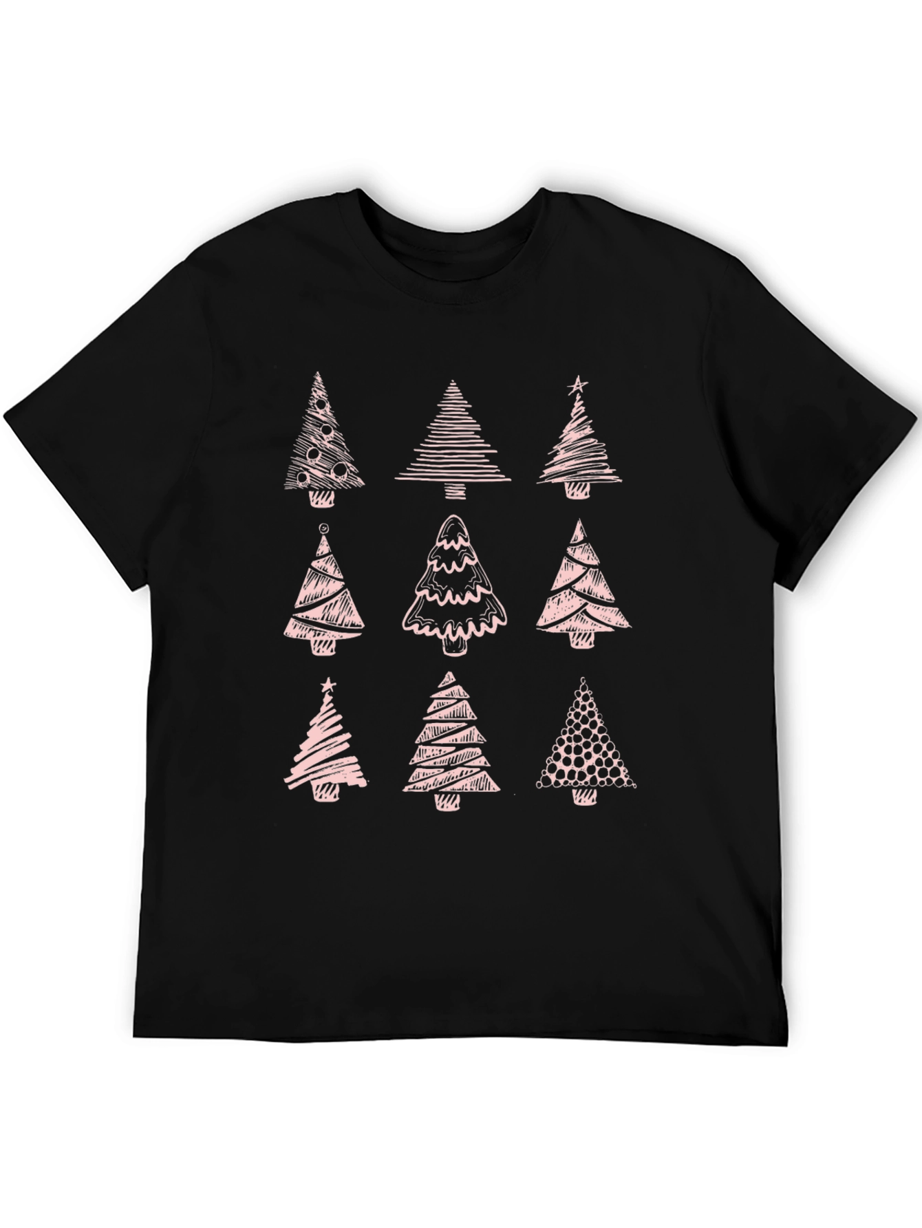 Christmas Tree Graphic Tee - Holiday Style