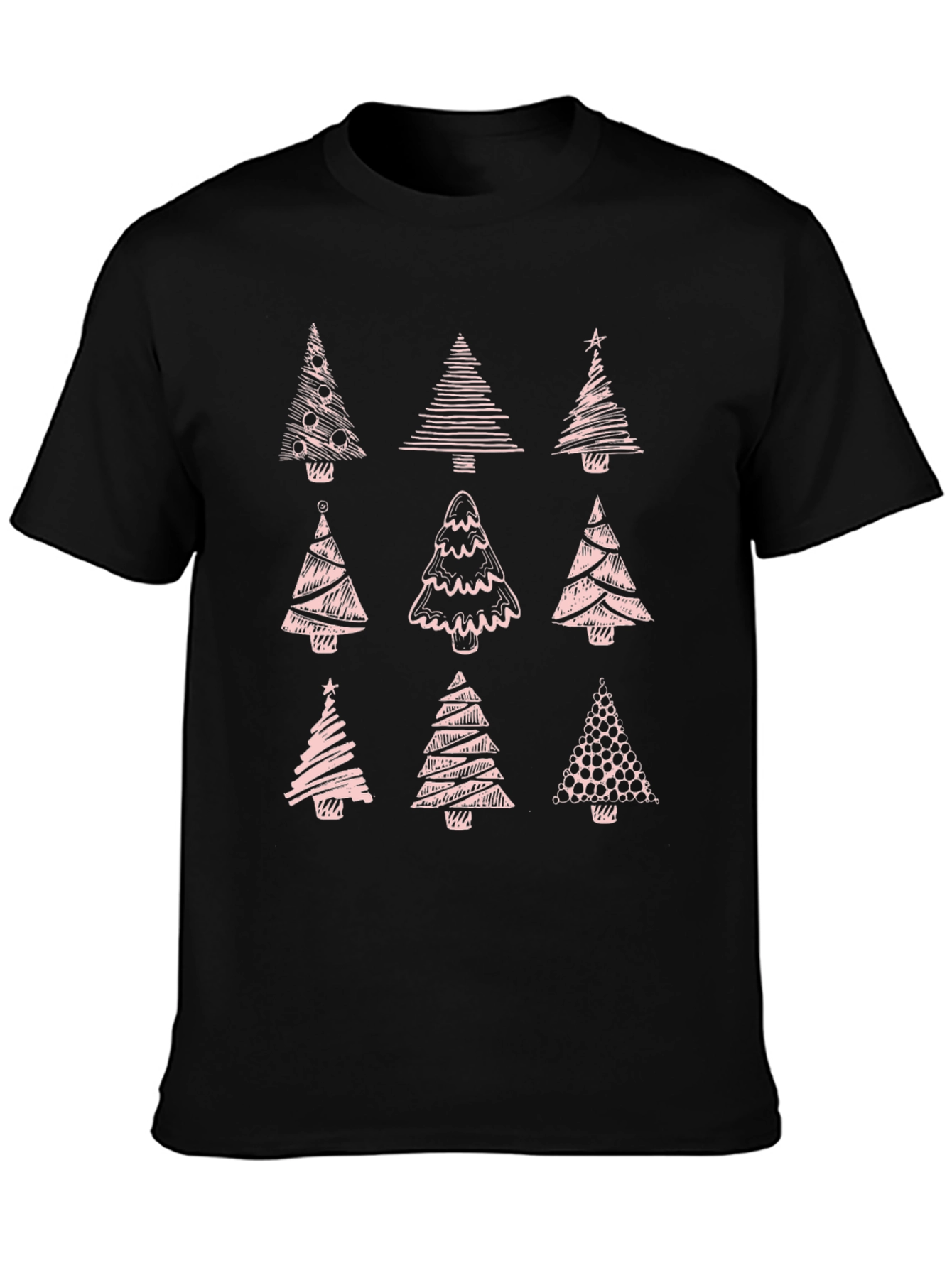 Christmas Tree Graphic Tee - Holiday Style