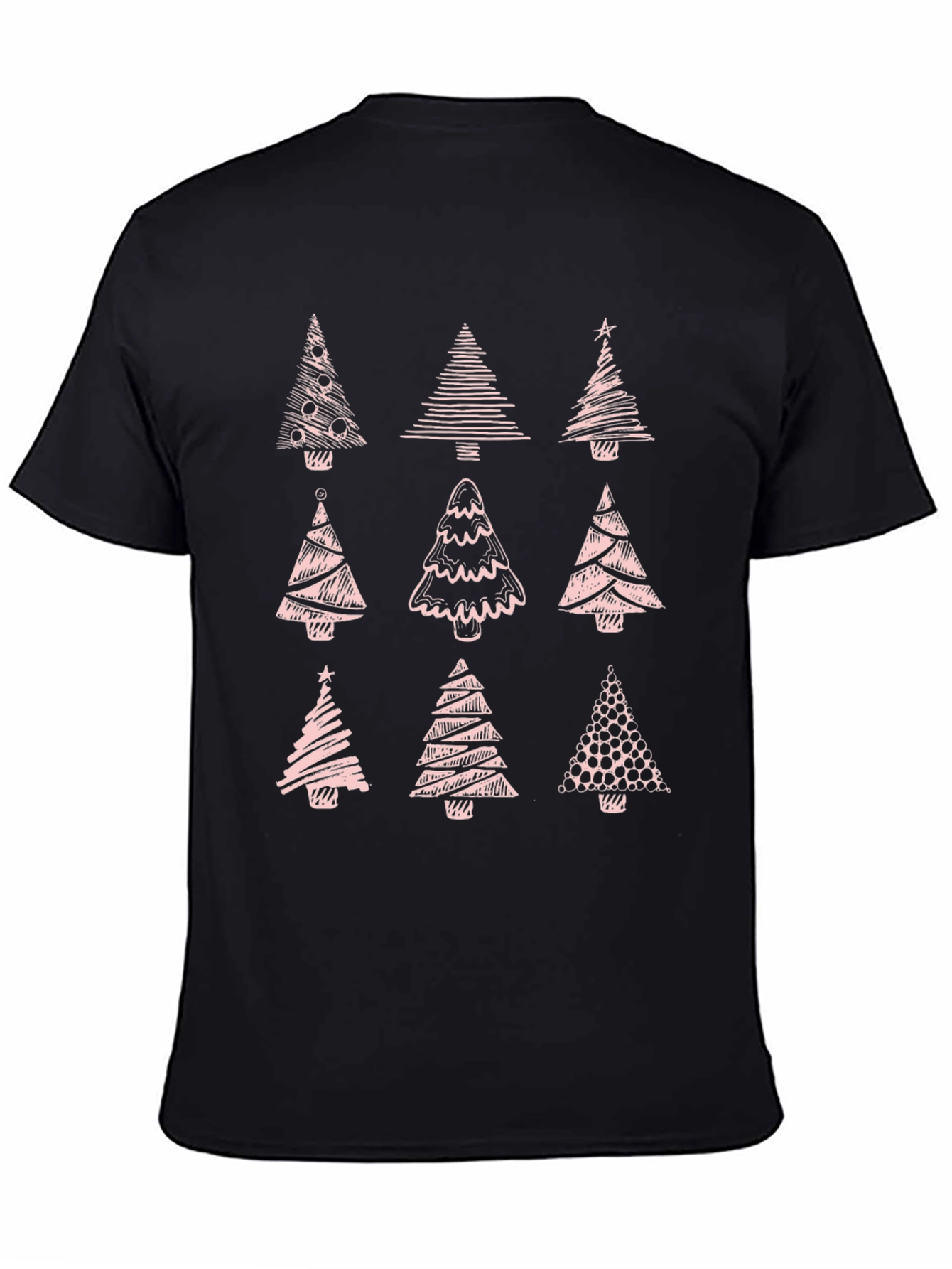 Christmas Tree Graphic Tee - Holiday Style