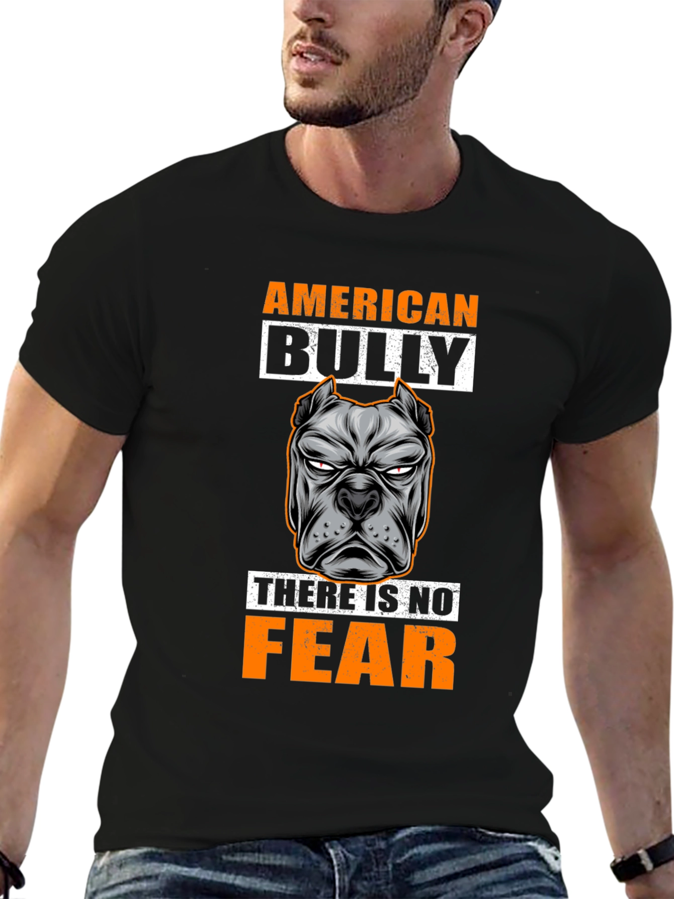 American Bully Fearless Graphic T-Shirt