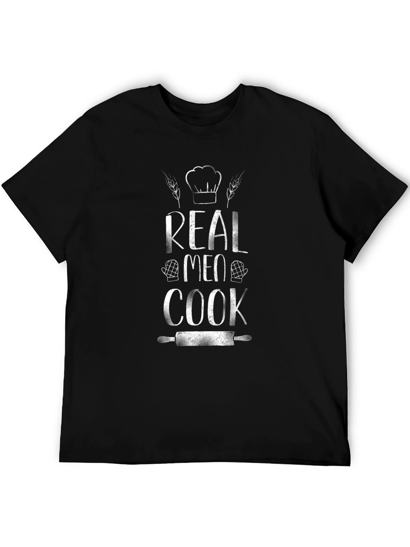 Real Men Cook T-Shirt - Chef Humor Tee
