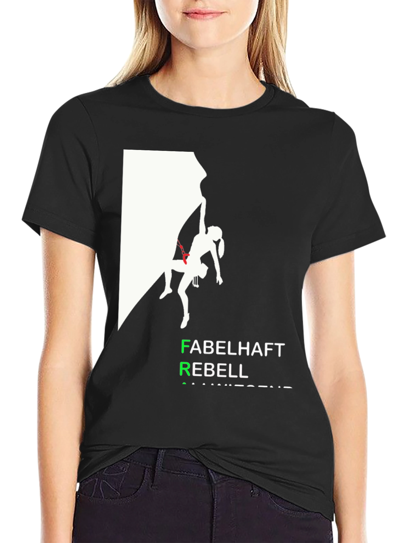 Fabelhaft Rebel Climber Graphic T-Shirt