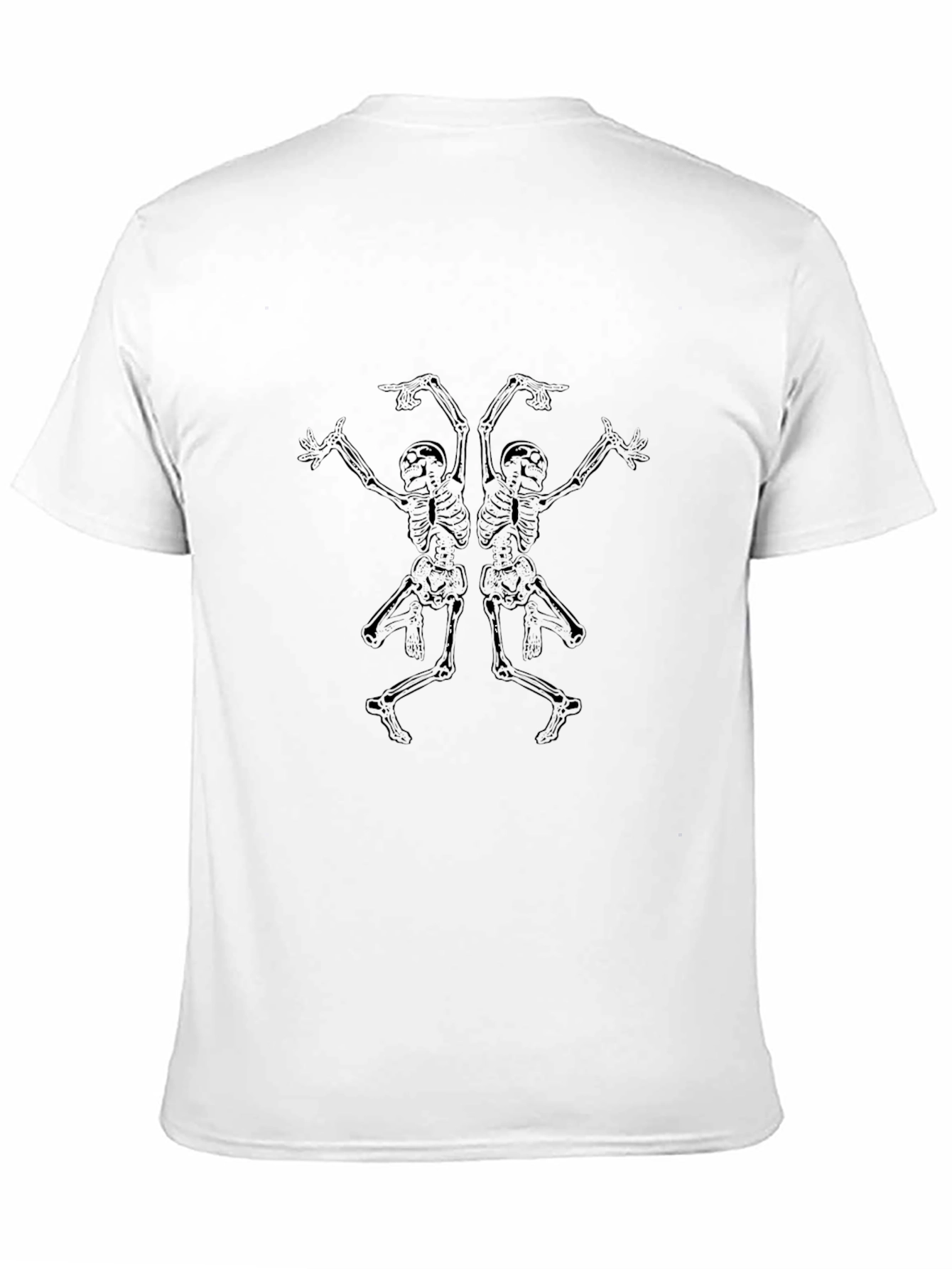 Skeleton Dance Black Graphic Tee