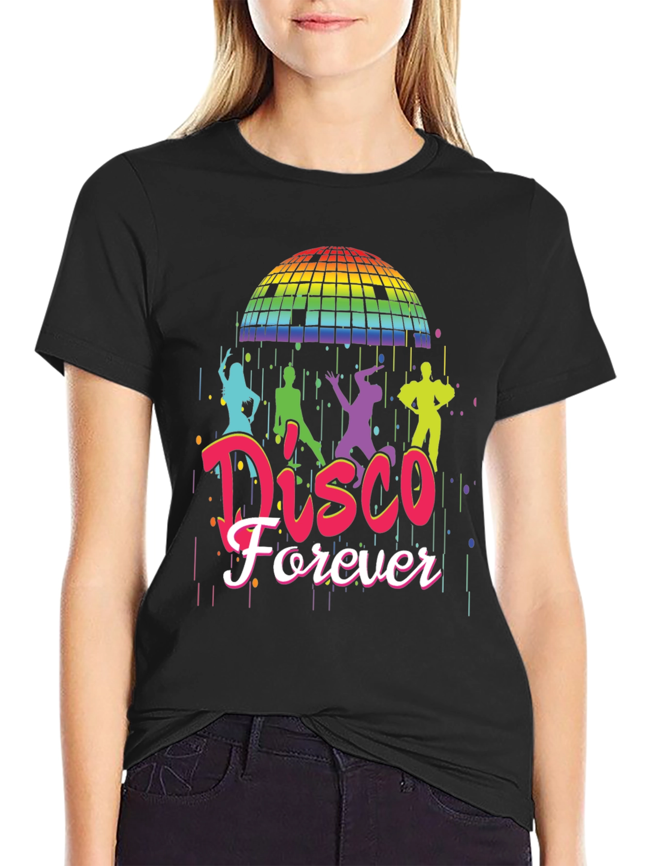 Retro Disco Forever Graphic Tee