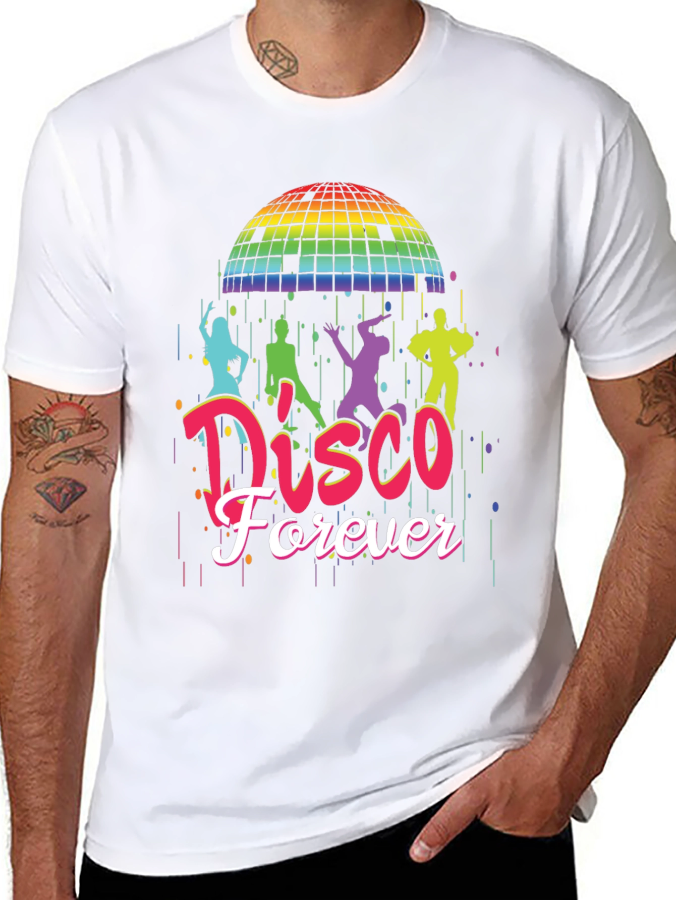 Retro Disco Forever Graphic Tee