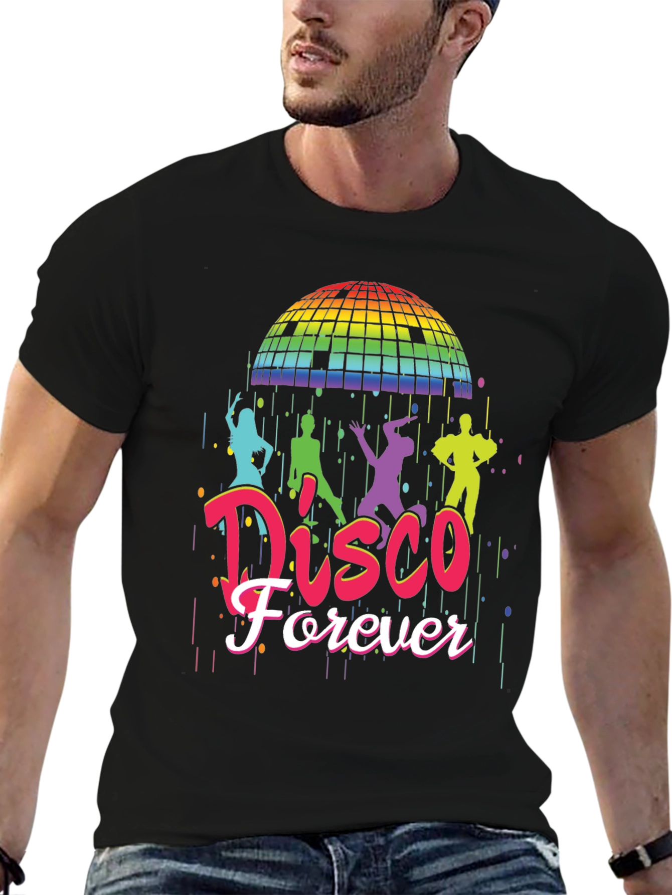 Retro Disco Forever Graphic Tee