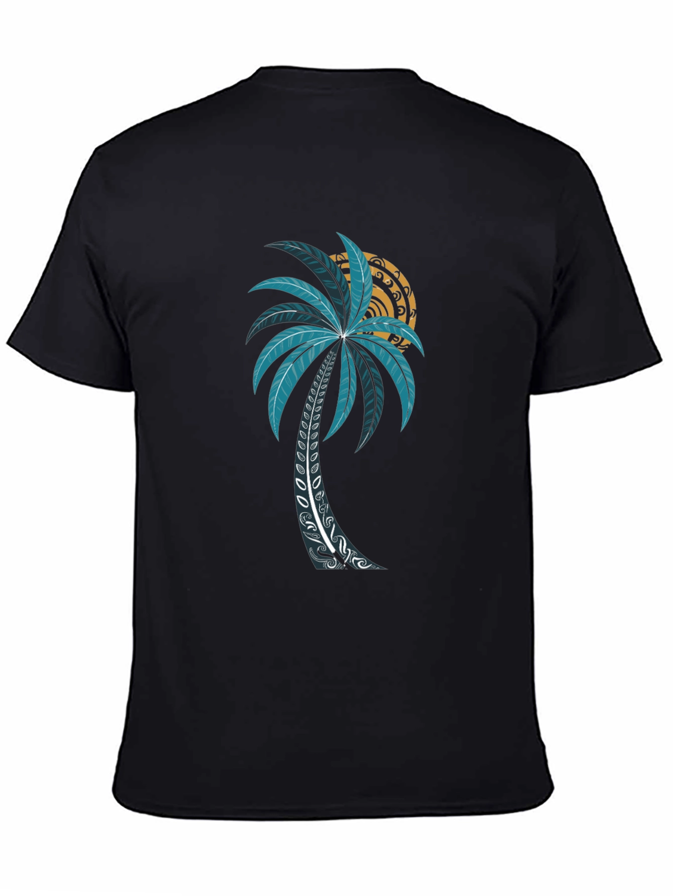 Palm Tree Graphic T-Shirt - Island Vibes