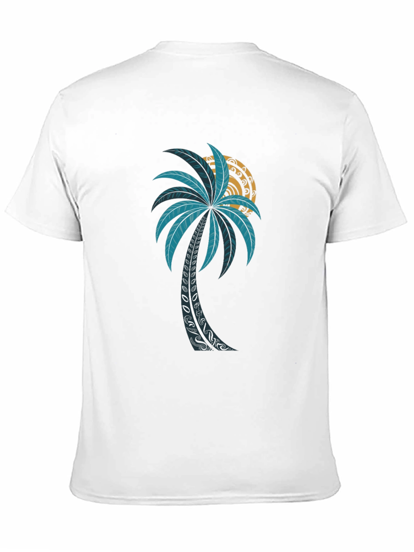 Palm Tree Graphic T-Shirt - Island Vibes