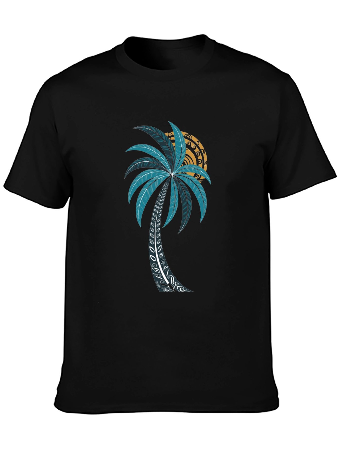 Palm Tree Graphic T-Shirt - Island Vibes