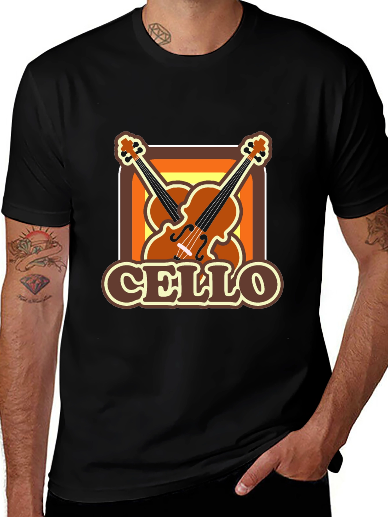 Retro Cello T-Shirt