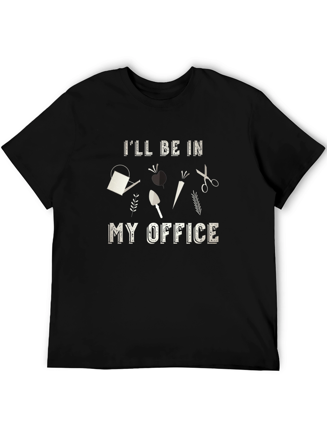 Gardeners Office T-Shirt: Gardening Tools Design