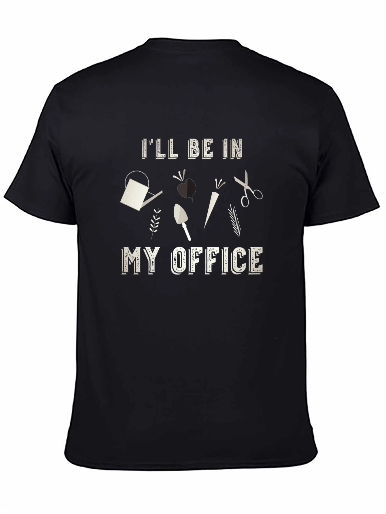 Gardeners Office T-Shirt: Gardening Tools Design