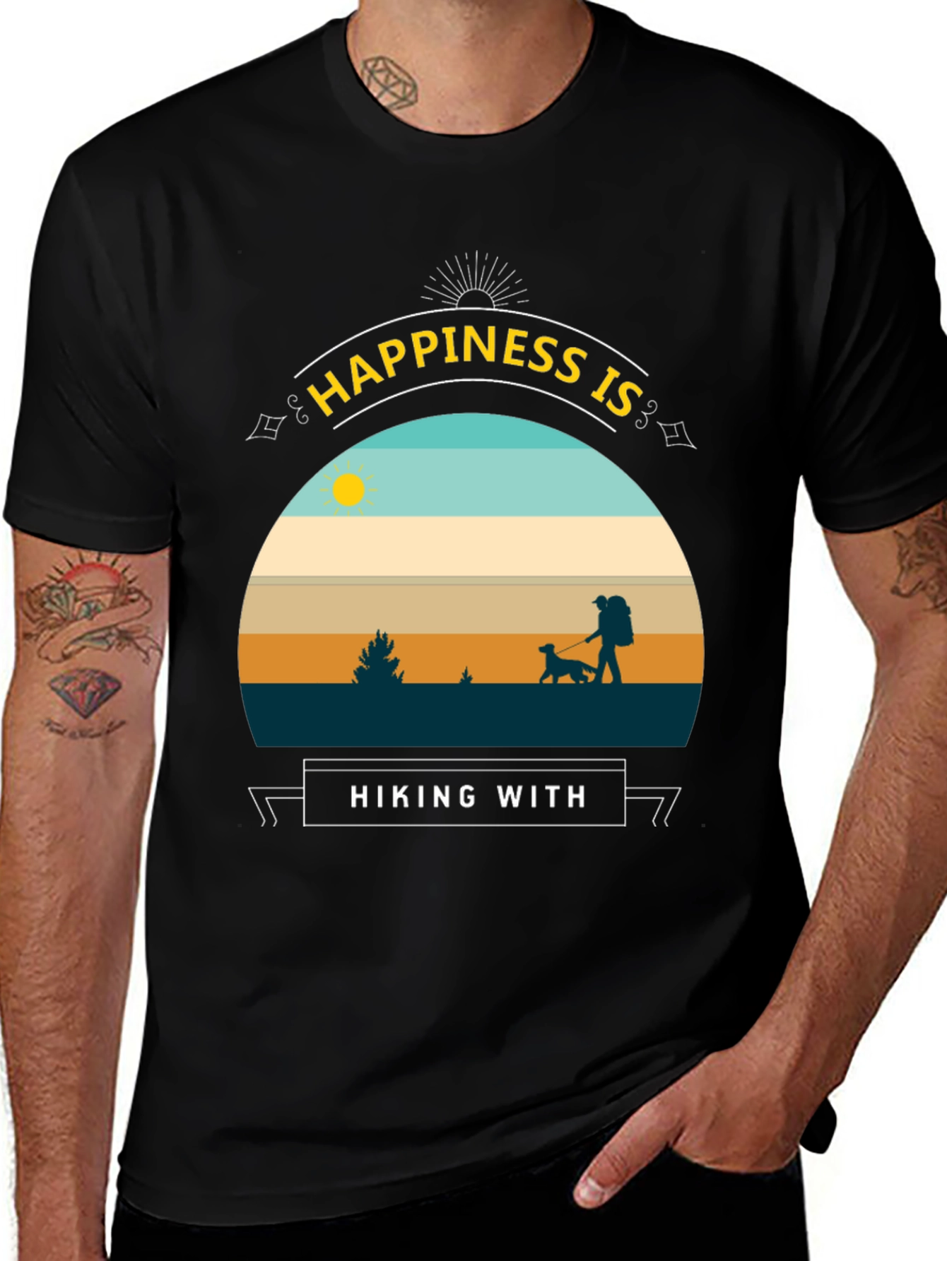 Happiness Hiking T-Shirt