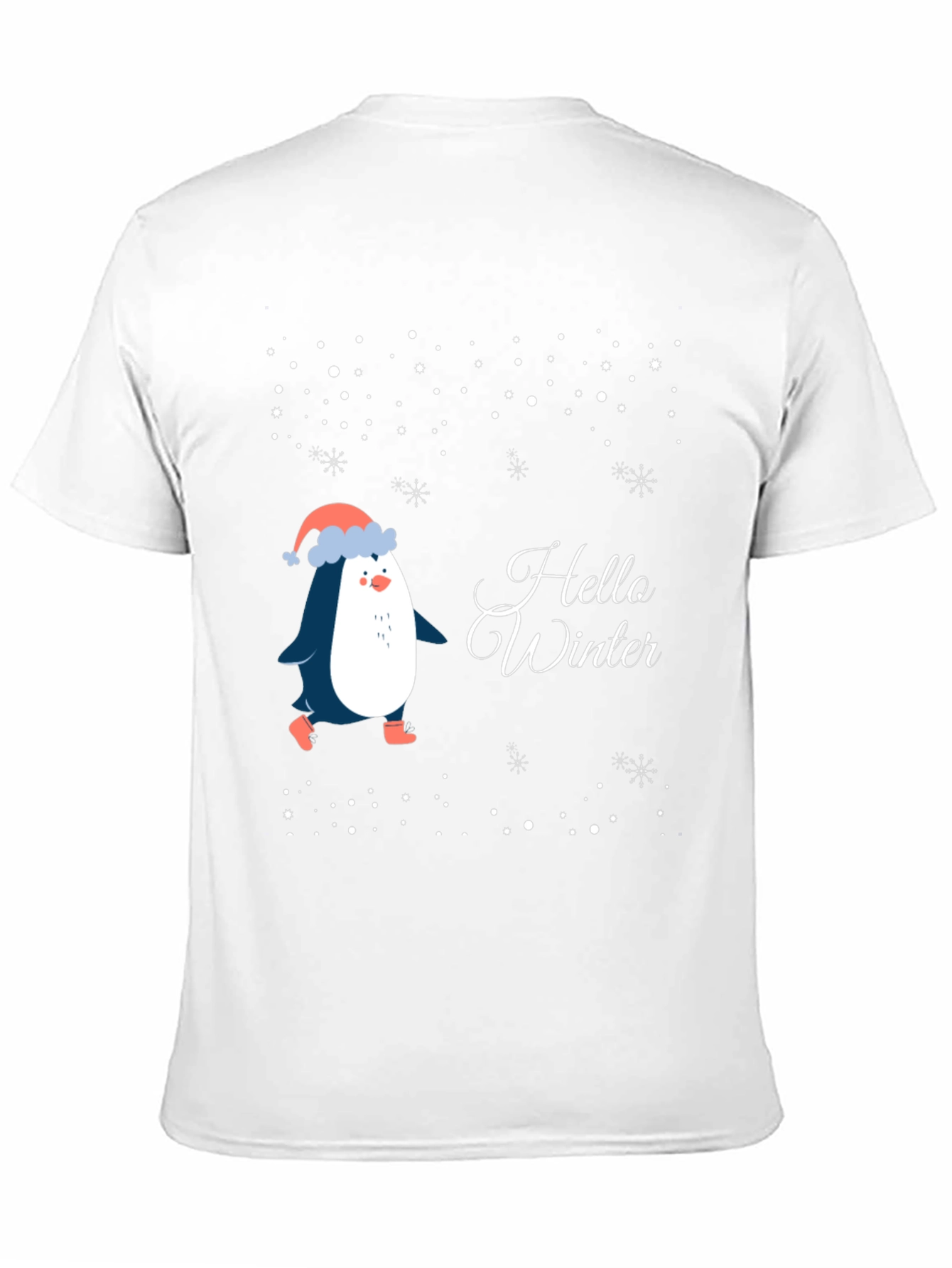 Hello Winter Penguin T-Shirt