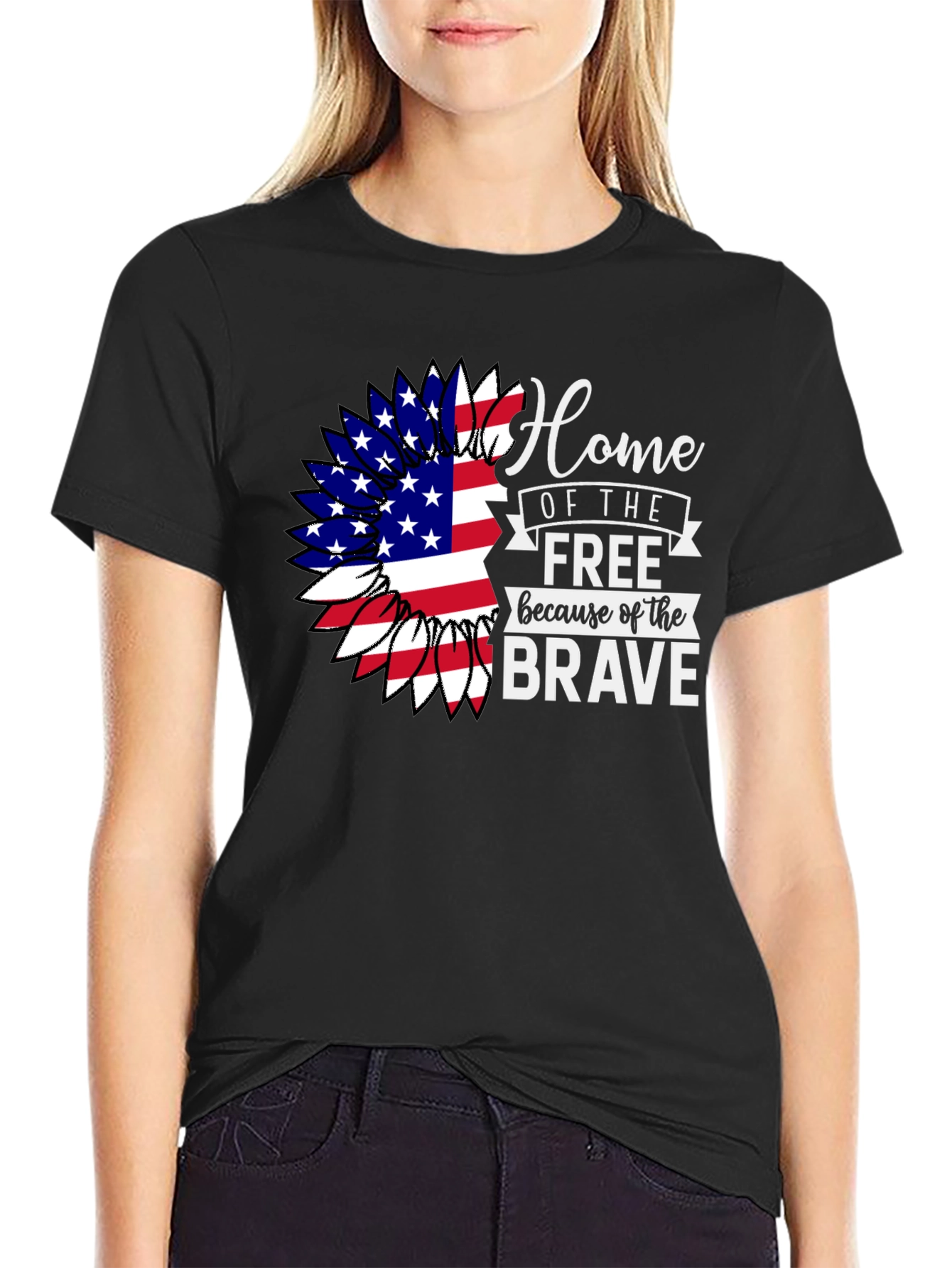 Home of the Free Patriotic T-Shirt