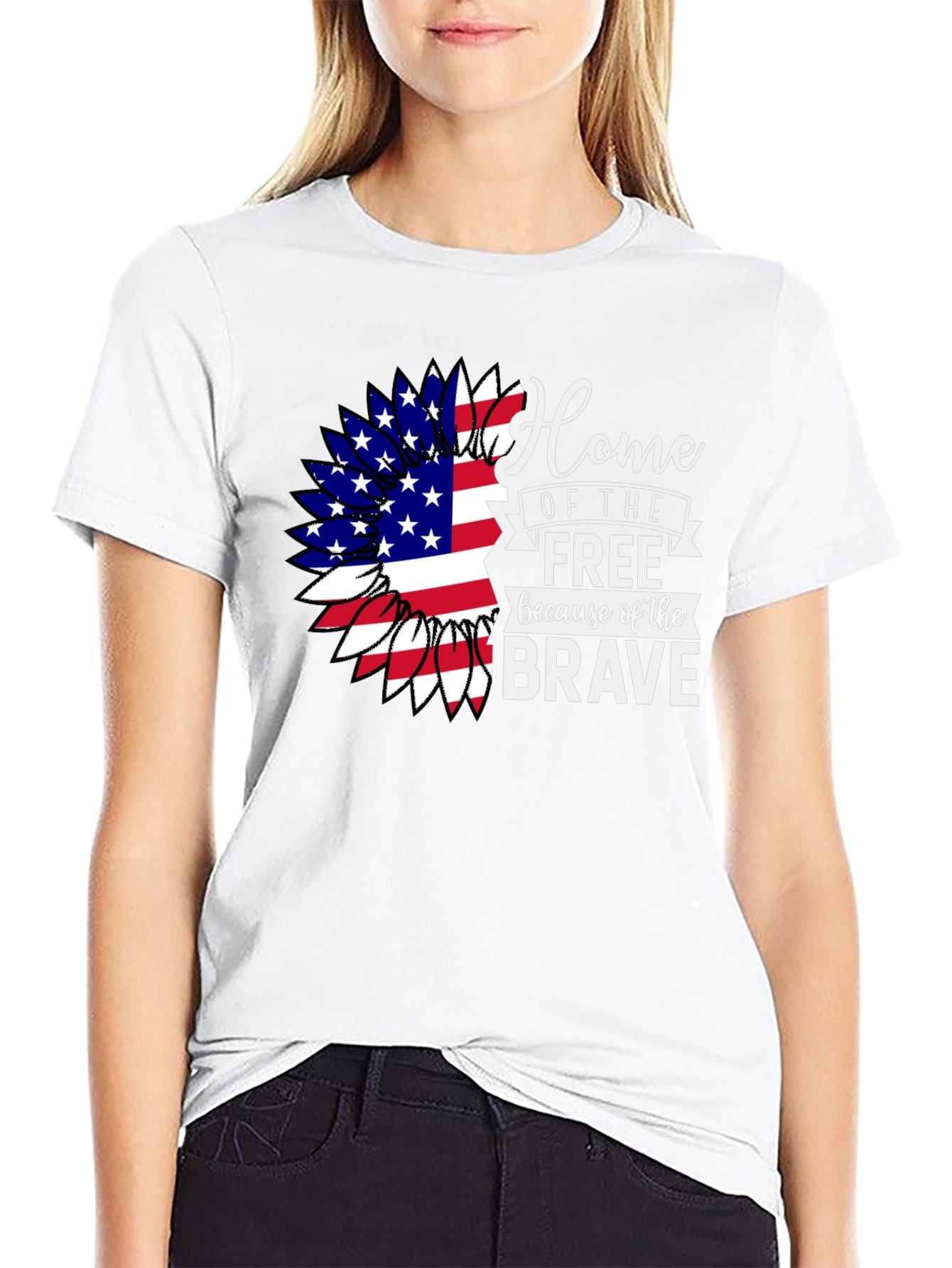 Home of the Free Patriotic T-Shirt