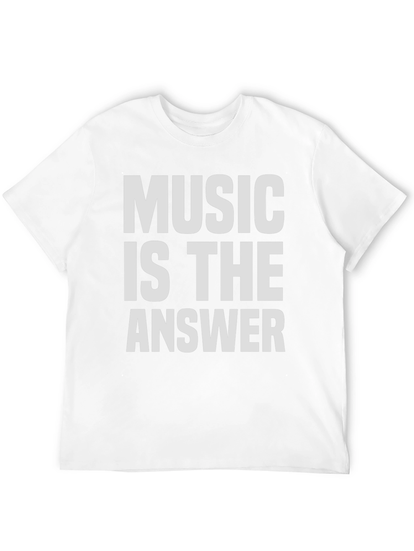 Music Is The Answer Graphic T-Shirt