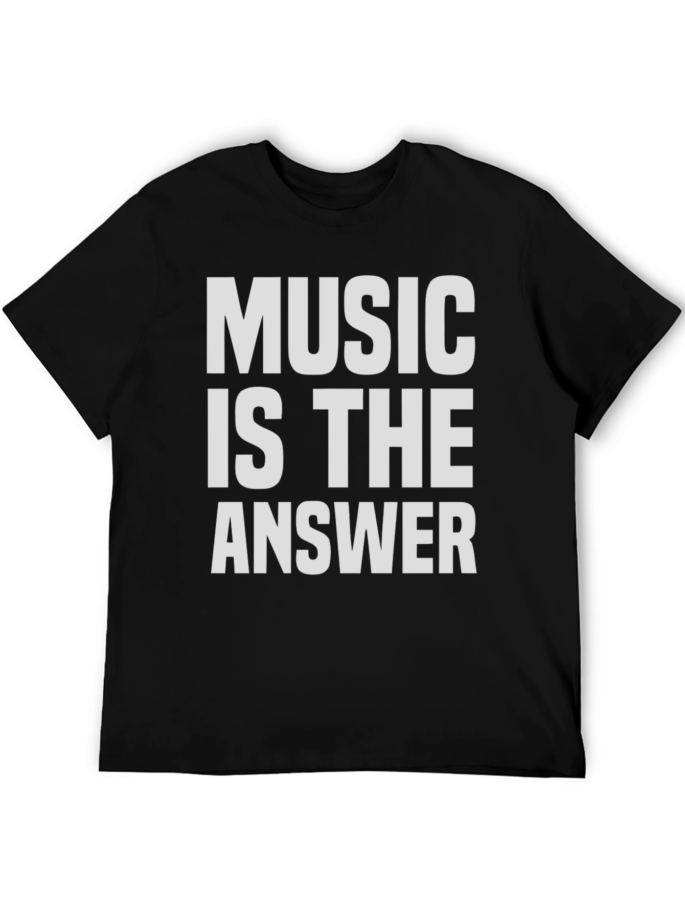 Music Is The Answer Graphic T-Shirt