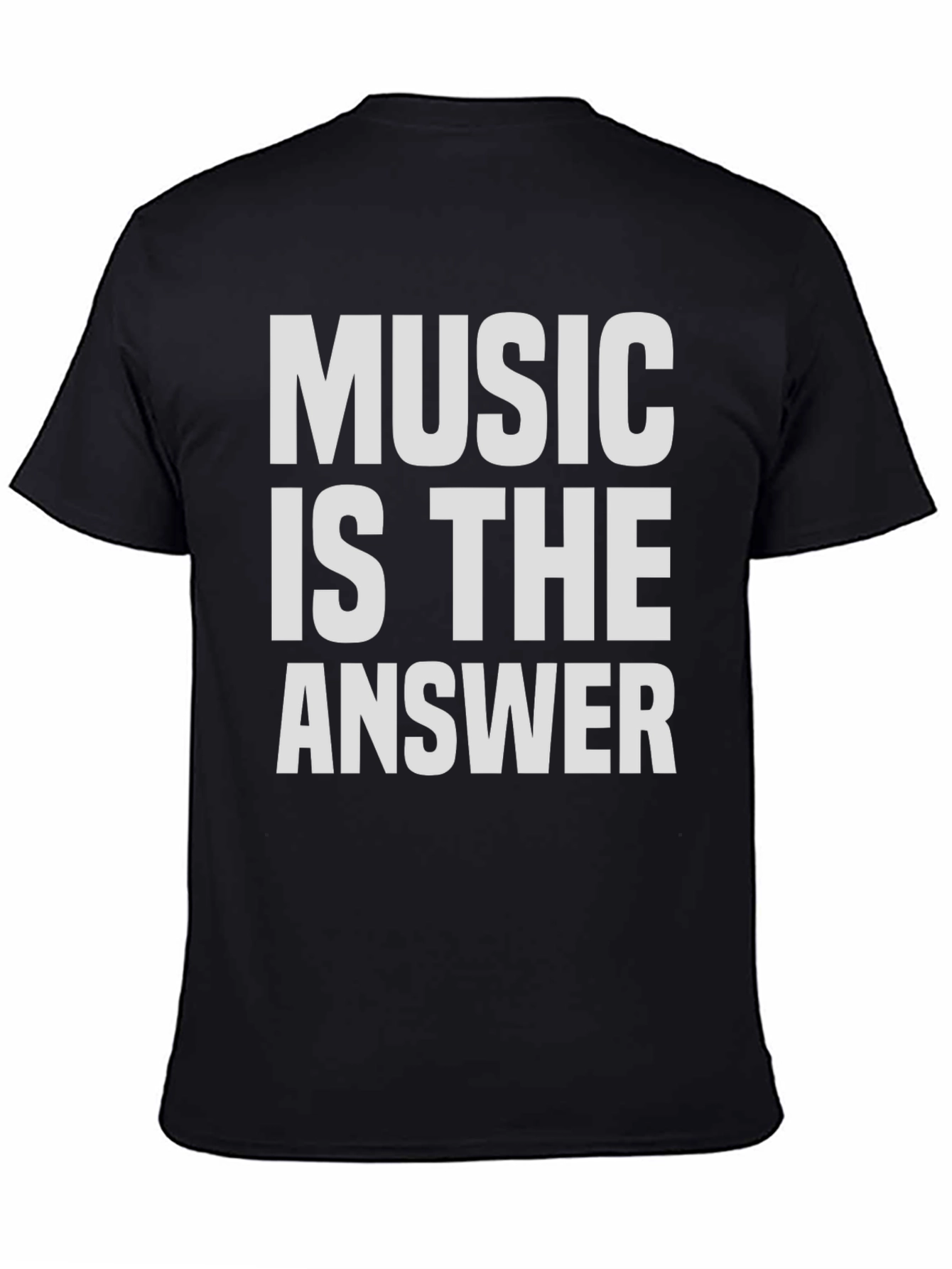 Music Is The Answer Graphic T-Shirt