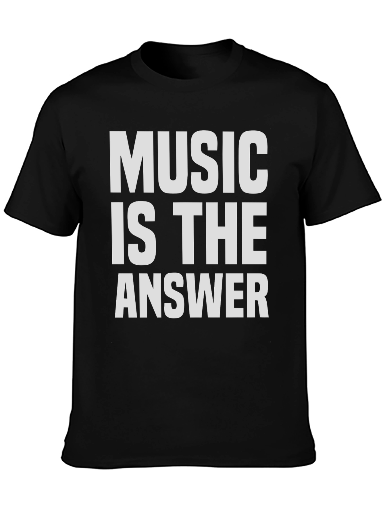 Music Is The Answer Graphic T-Shirt