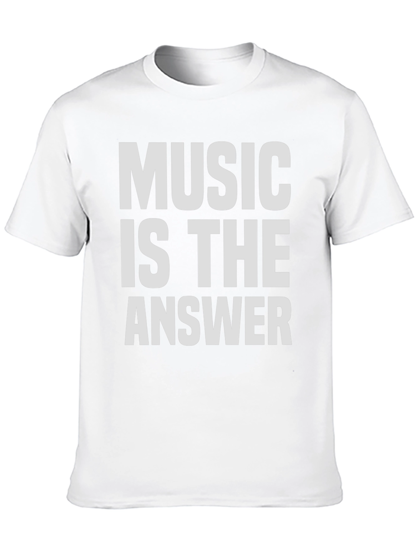 Music Is The Answer Graphic T-Shirt