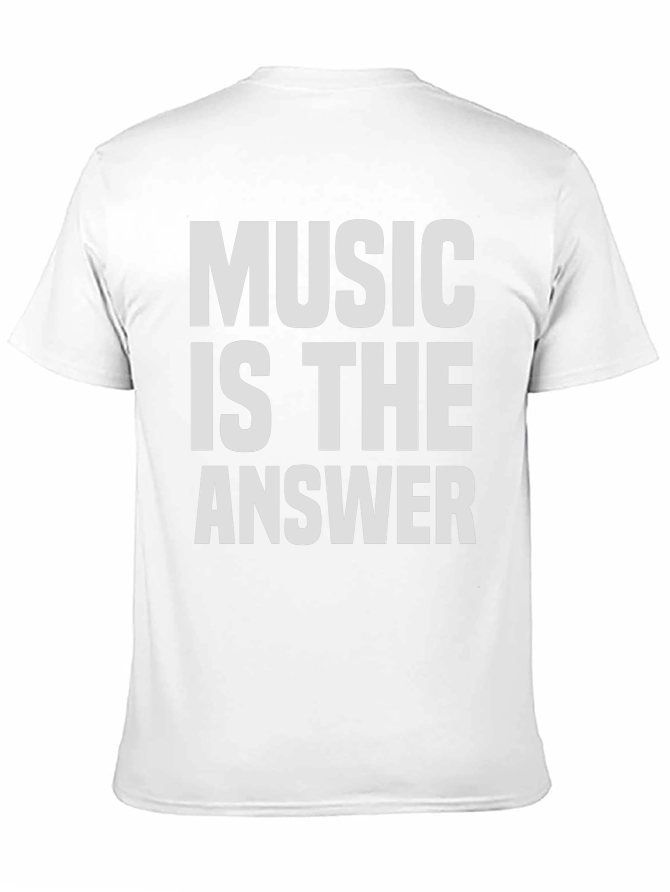 Music Is The Answer Graphic T-Shirt